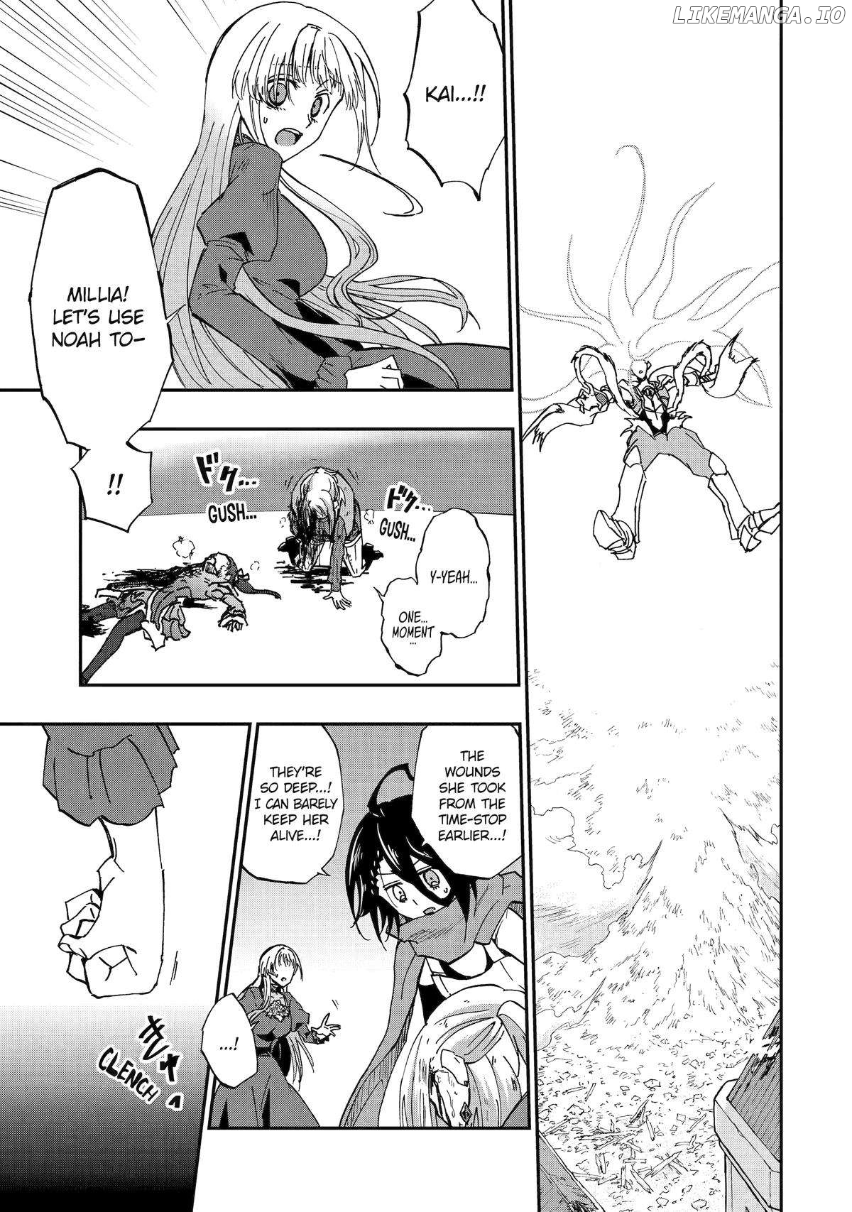 Ankoku Kishino no Ore desu Ga Saikyou no Hijiri Kishi wo Mezashimasu Chapter 73 - page 12