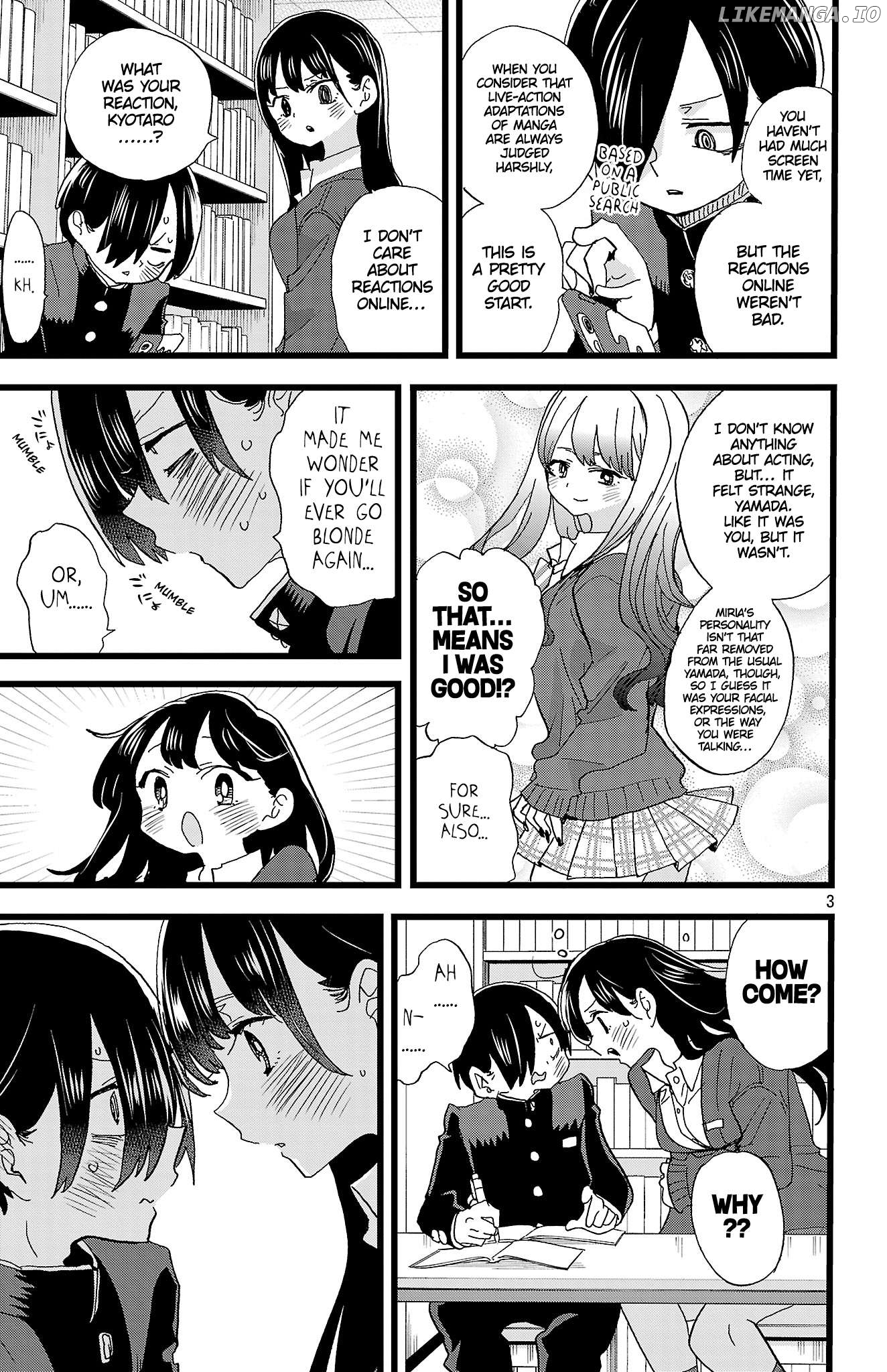 Boku no Kokoro no Yabai yatsu Chapter 159 - page 4