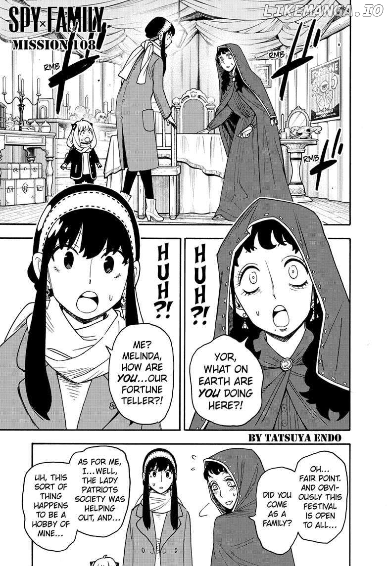 Spy X Family Chapter 108 - page 1