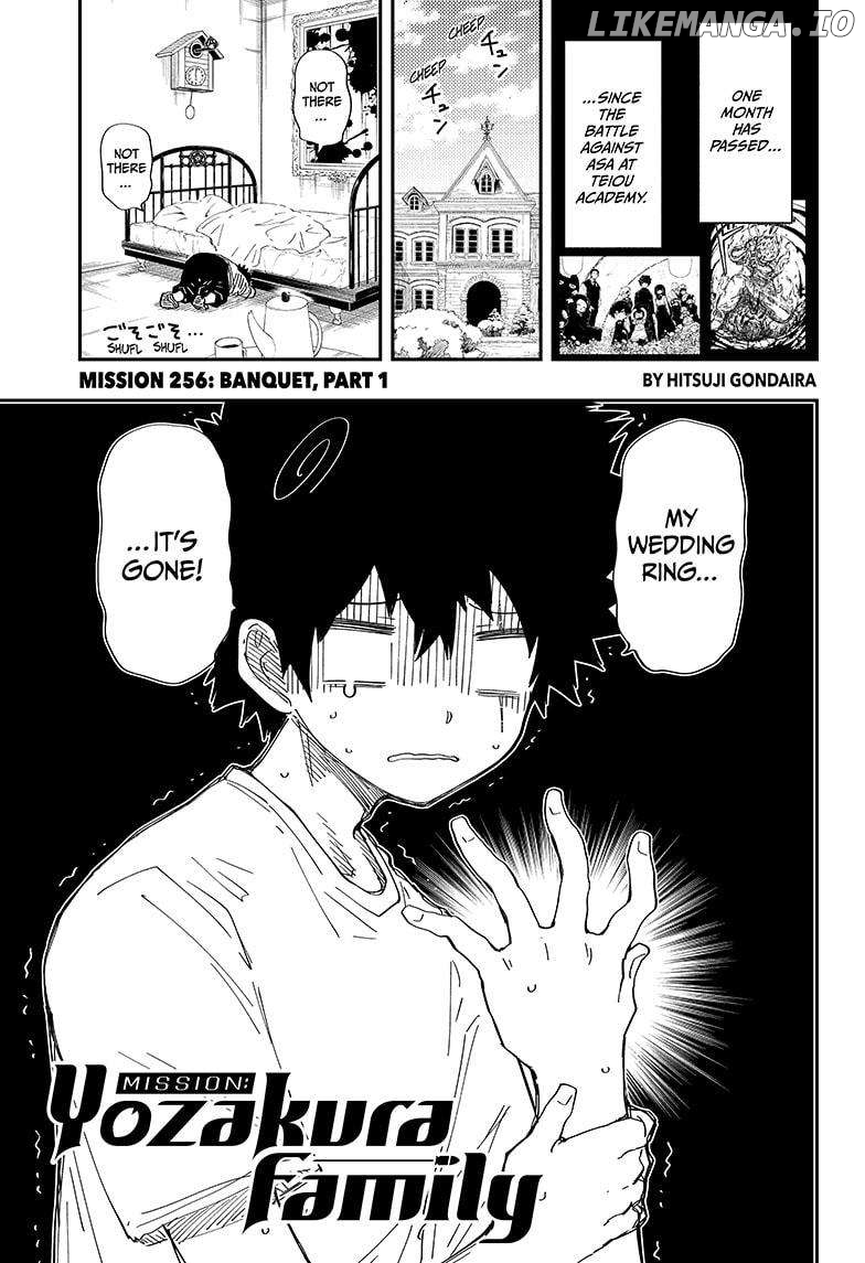 Mission: Yozakura Family Chapter 256 - page 1