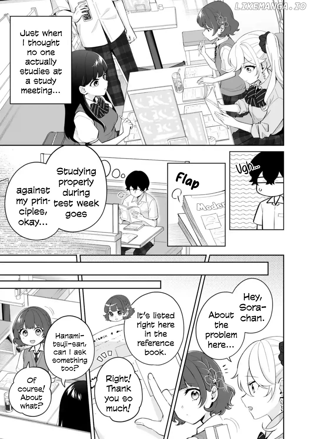 Please Leave Me Alone (For Some Reason, She Wants to Change a Lone Wolf's Helpless High School Life.) Chapter 27 - page 3