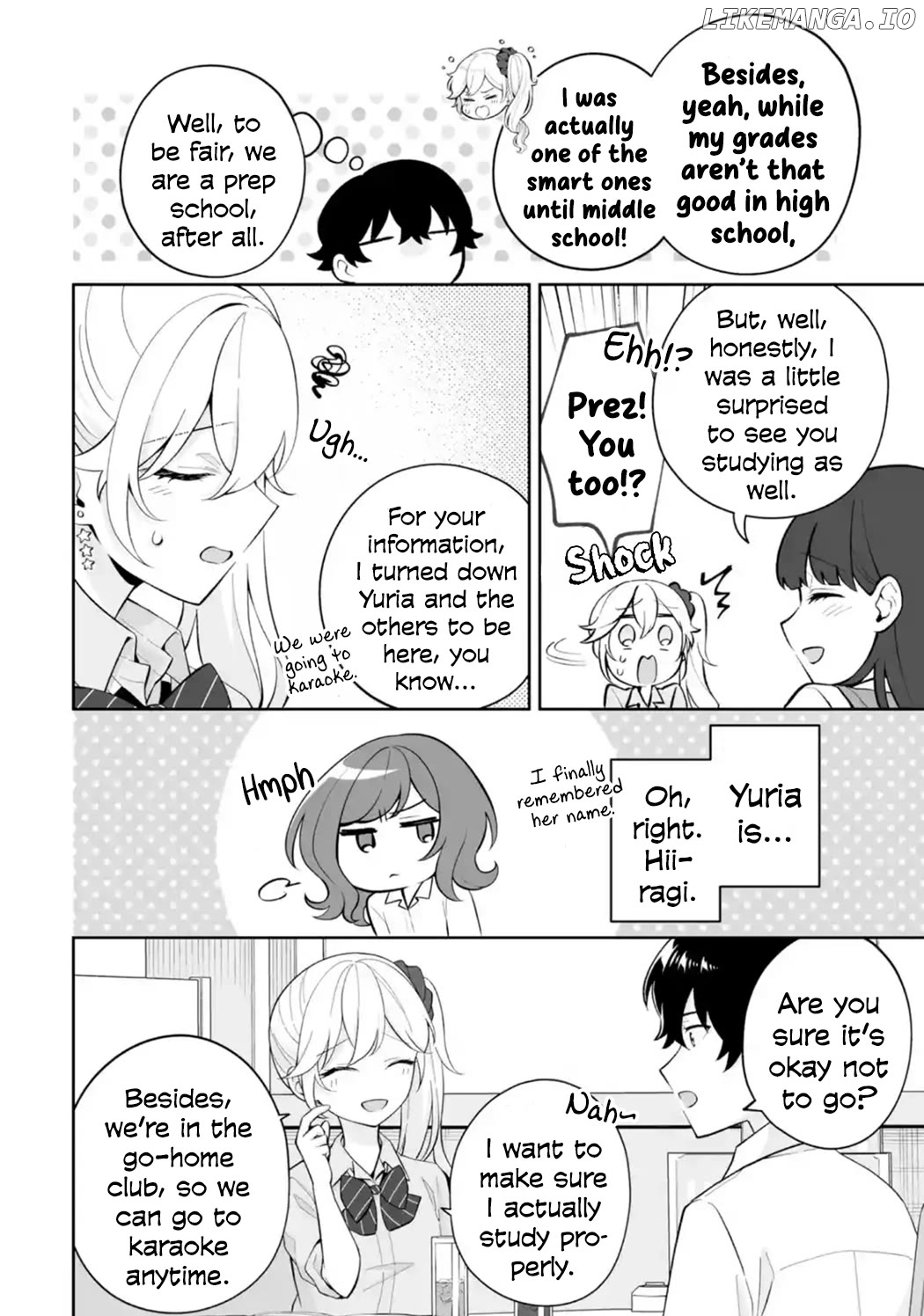 Please Leave Me Alone (For Some Reason, She Wants to Change a Lone Wolf's Helpless High School Life.) Chapter 27 - page 8