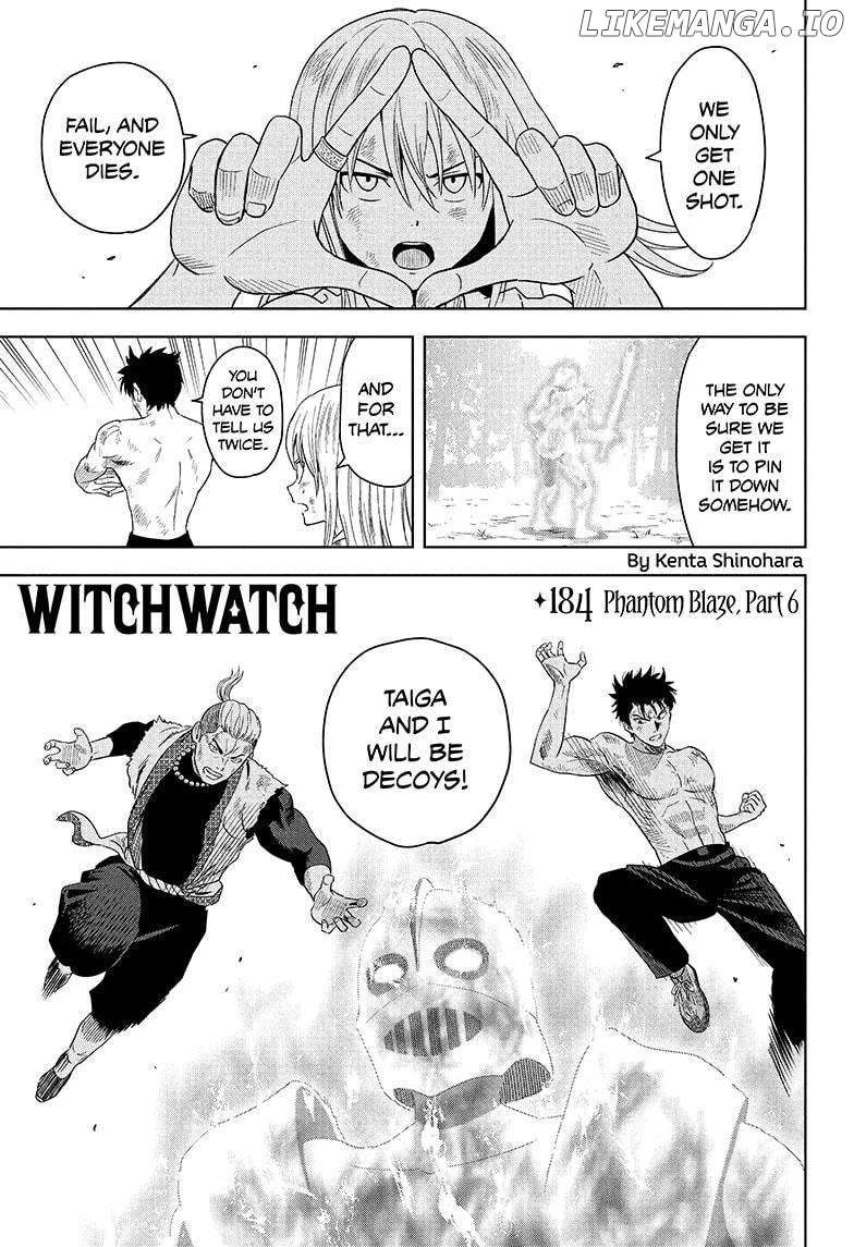 Witch Watch Chapter 184 - page 1