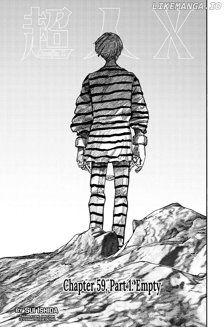 Choujin X Chapter 59.1  - page 1