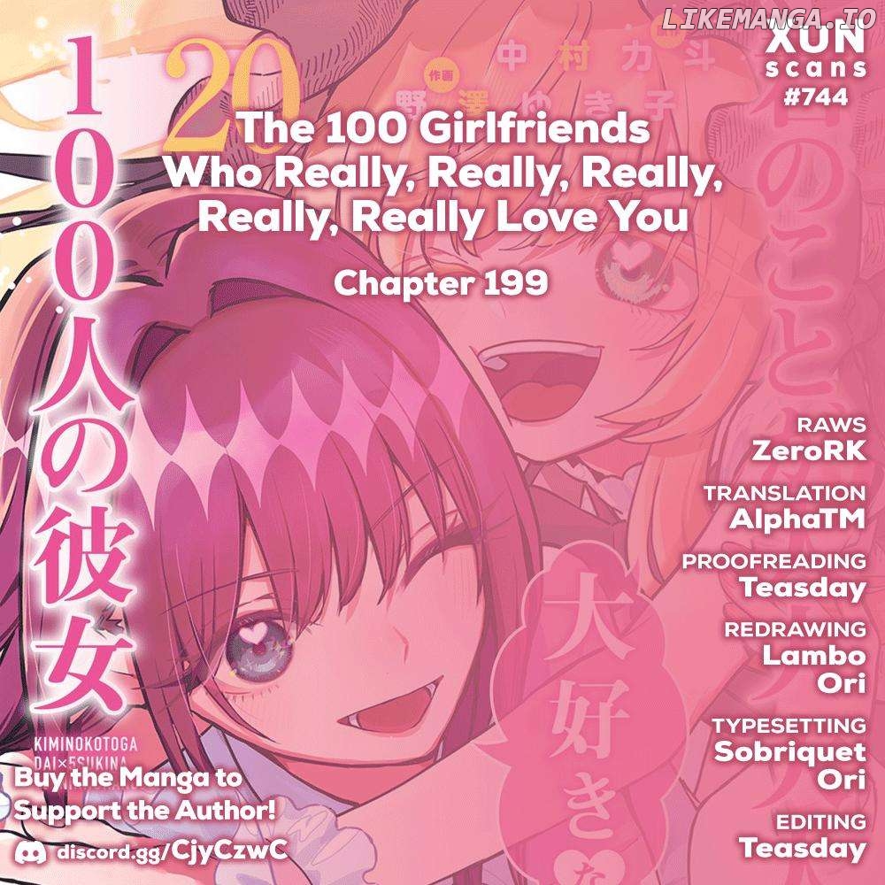 The 100 Girlfriends Who Really, Really, Really, Really, Really Love You Chapter 199 - page 1