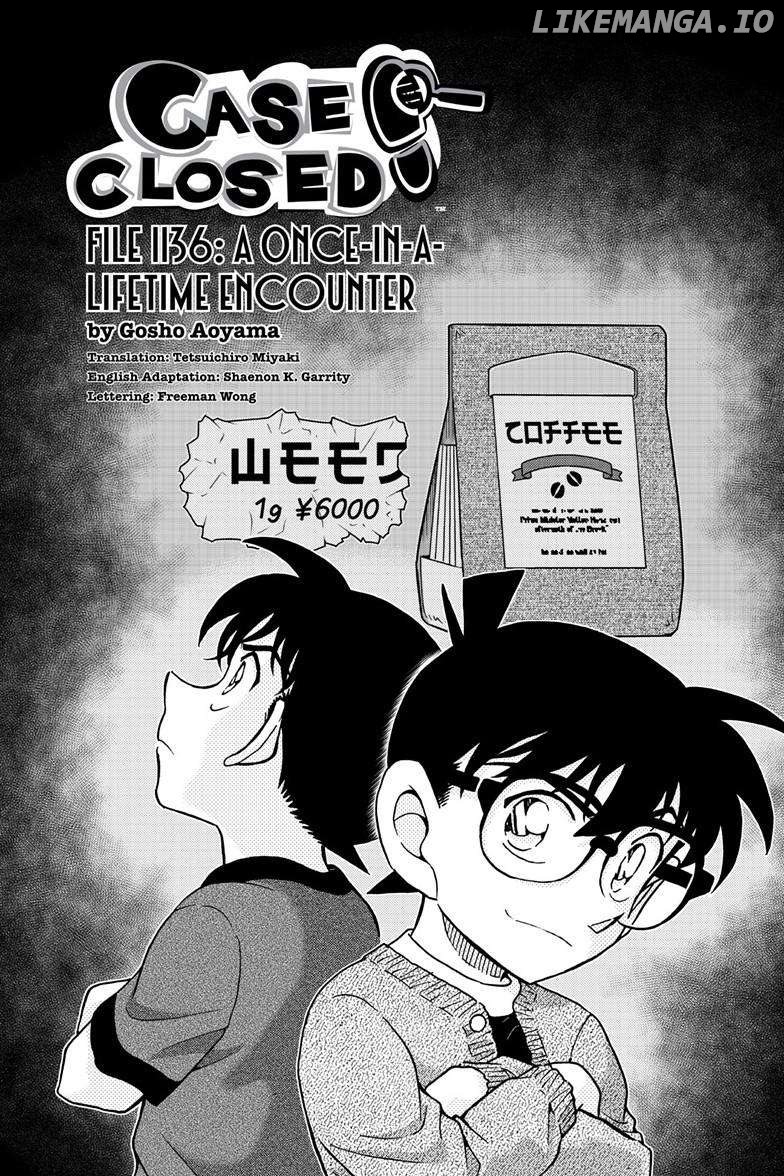 Detective Conan Chapter 1136 - page 2