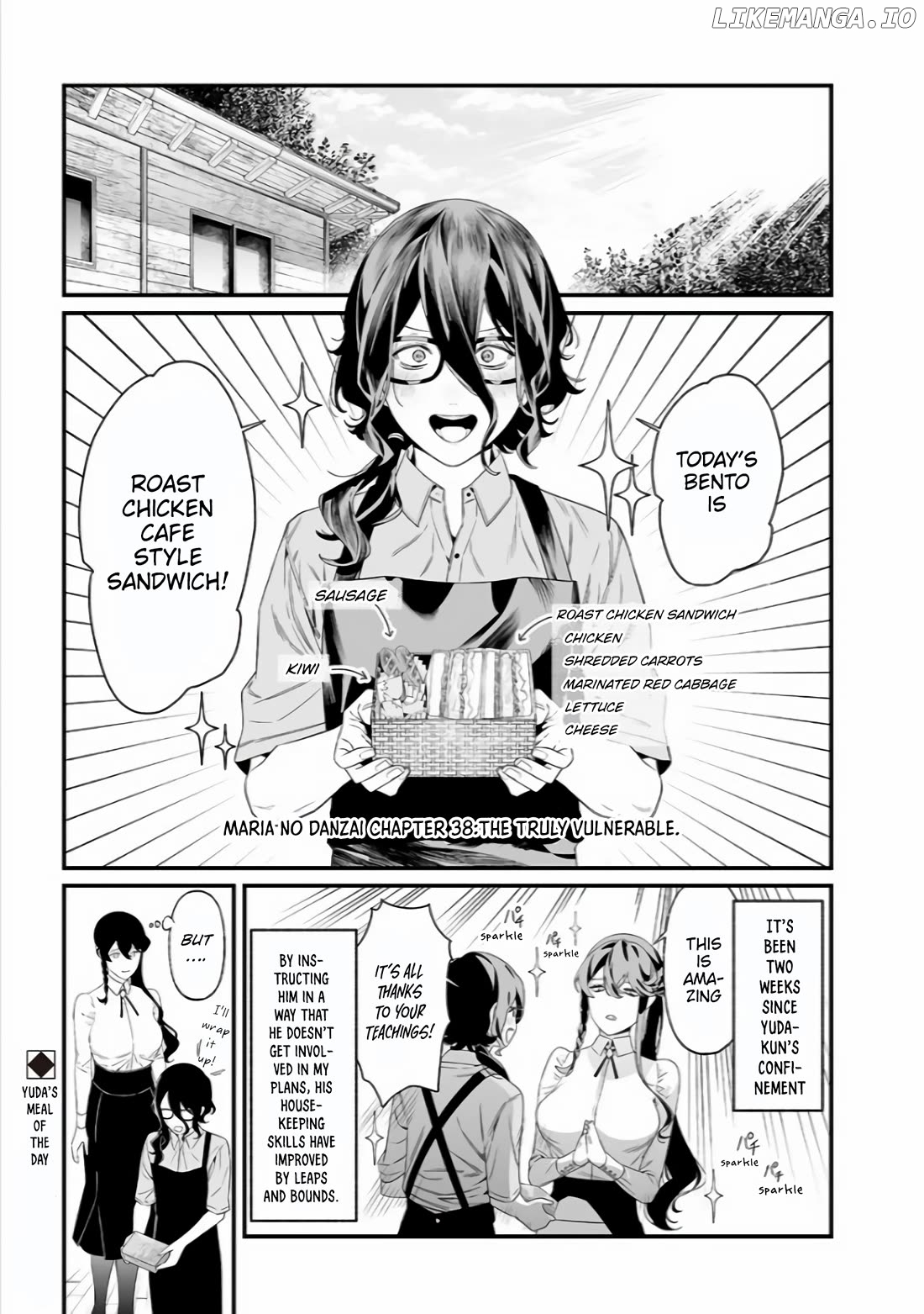 Maria No Danzai Chapter 38 - page 2
