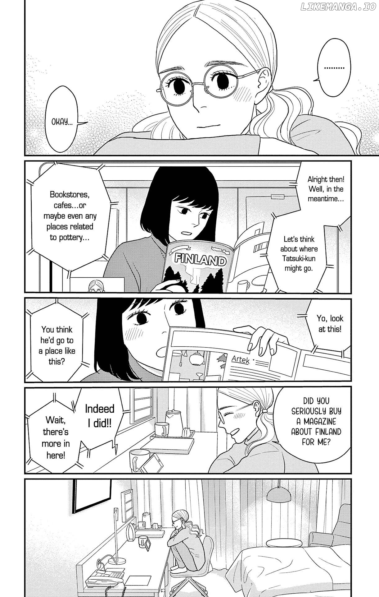 Ao No Hana Utsuwa No Mori Chapter 43 - page 4