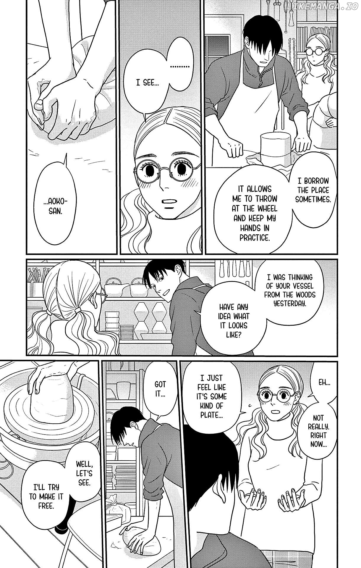 Ao No Hana Utsuwa No Mori Chapter 45 - page 21