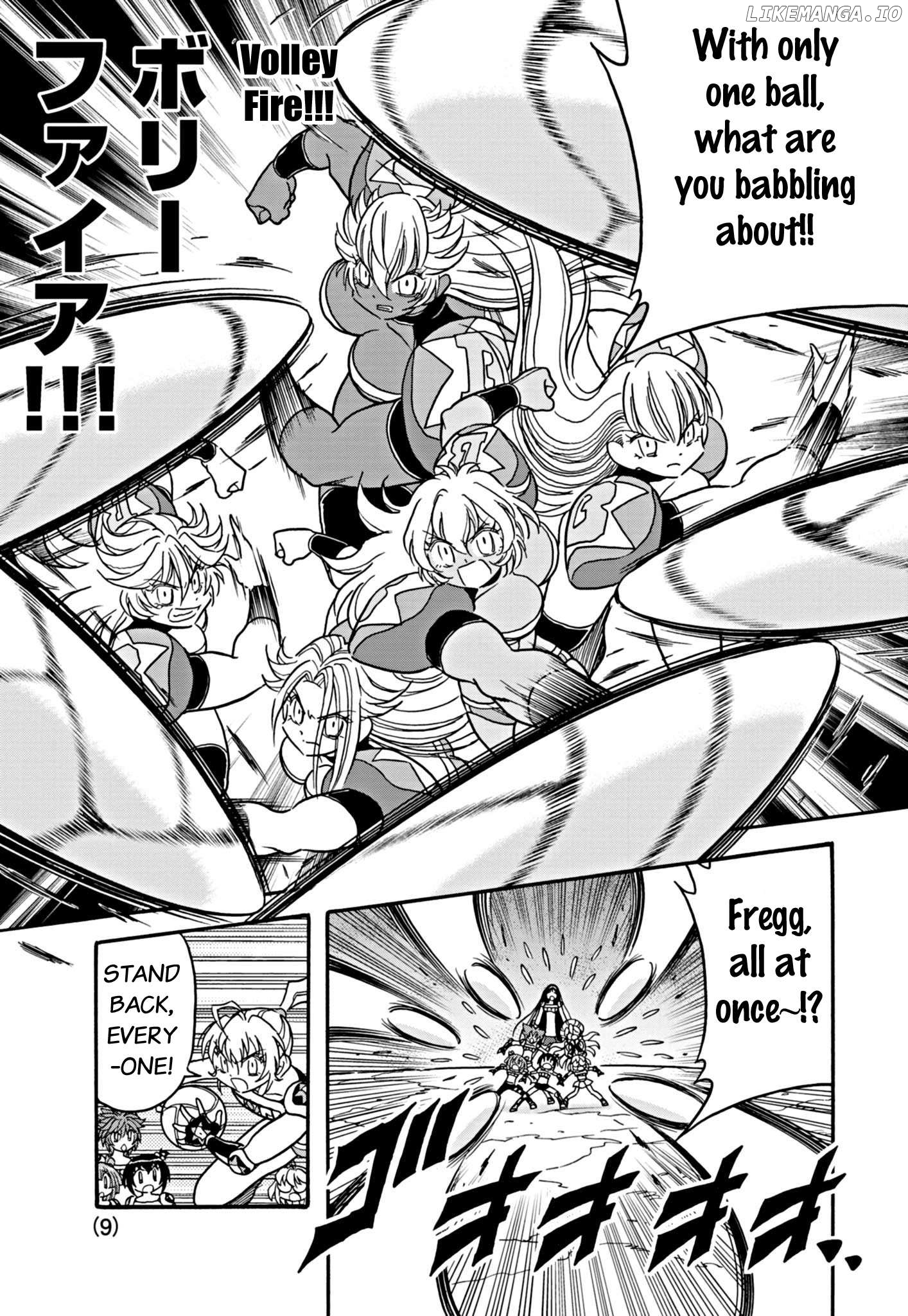 Flaming Ball Girl Dodge Danko Chapter 32 - page 9