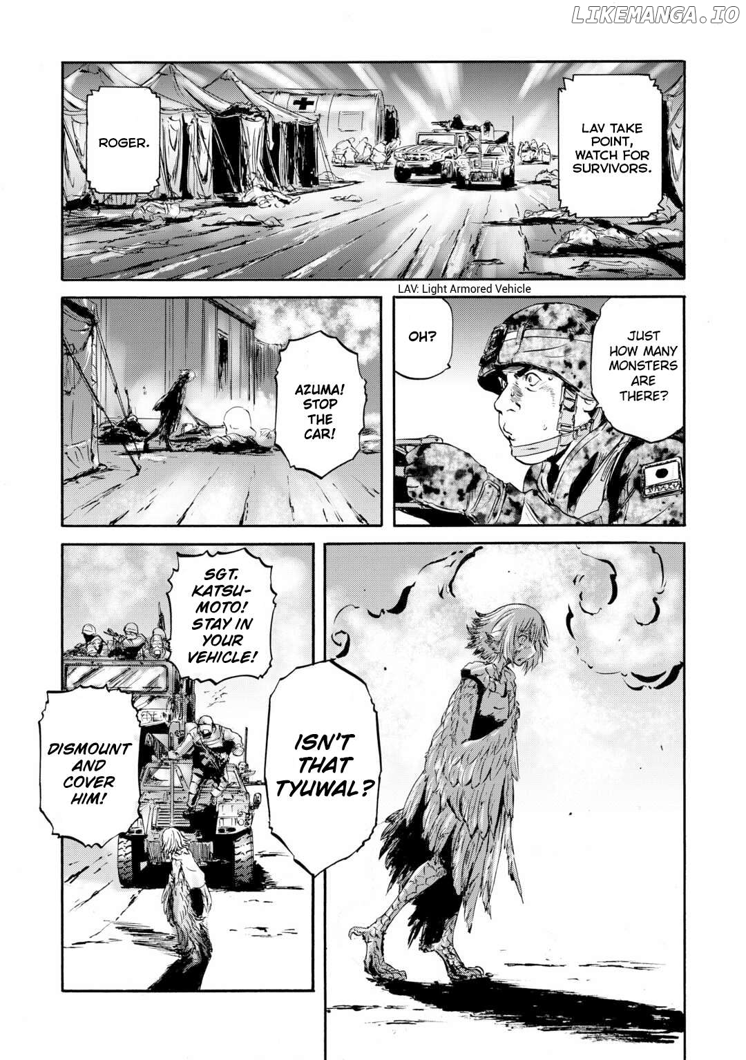 Gate - Jietai Kare no Chi nite, Kaku Tatakeri Chapter 138 - page 6
