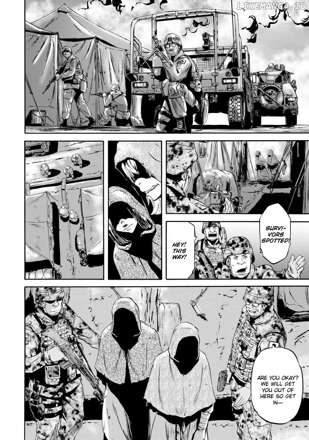 Gate - Jietai Kare no Chi nite, Kaku Tatakeri Chapter 138 - page 7