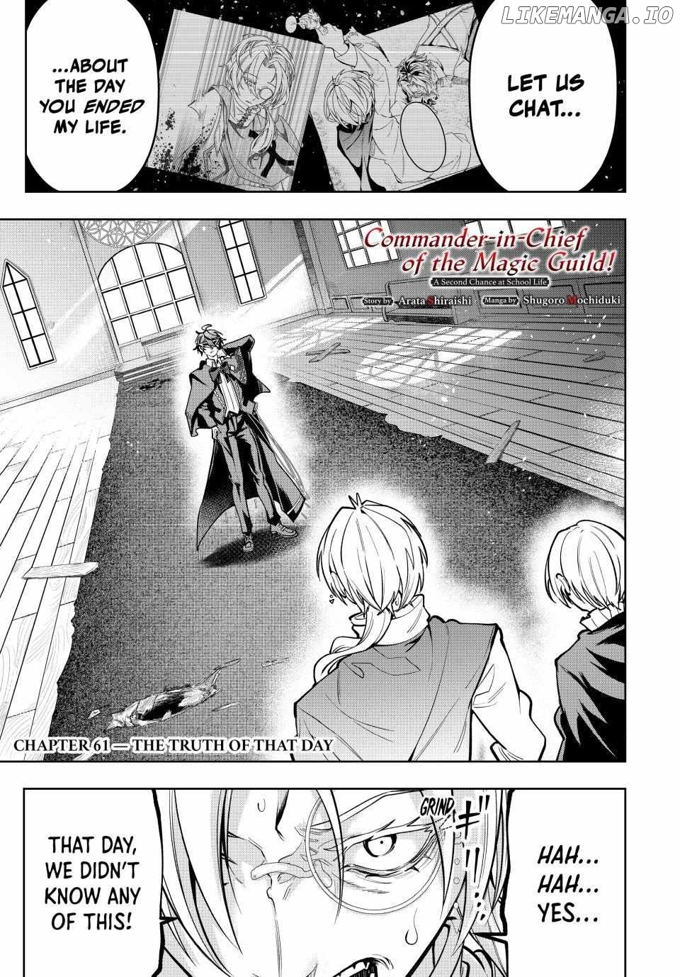 Majutsu Guild Sousui ~Umarekawatte Imasara Yarinaosu Nidome no Gakuin Seikatsu~ Chapter 61 - page 1