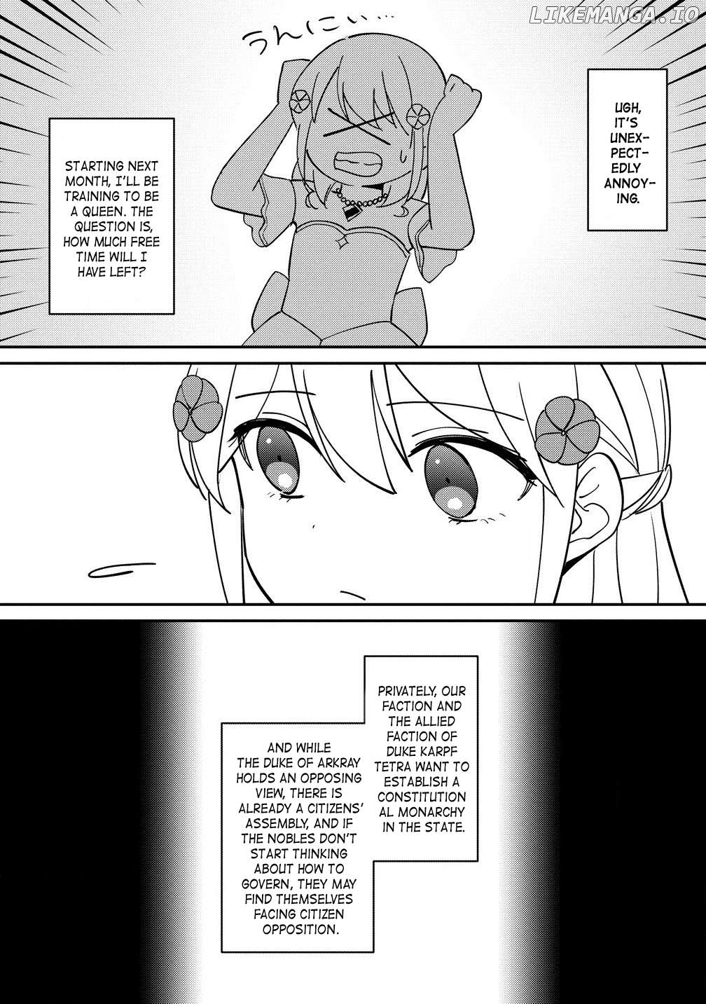 Since I Have Been Reincarnated as the Daughter of a Duke, I, the "Girl Inside," Will Enjoy Being a Girl as Much as I Can! Chapter 22.1 - page 7