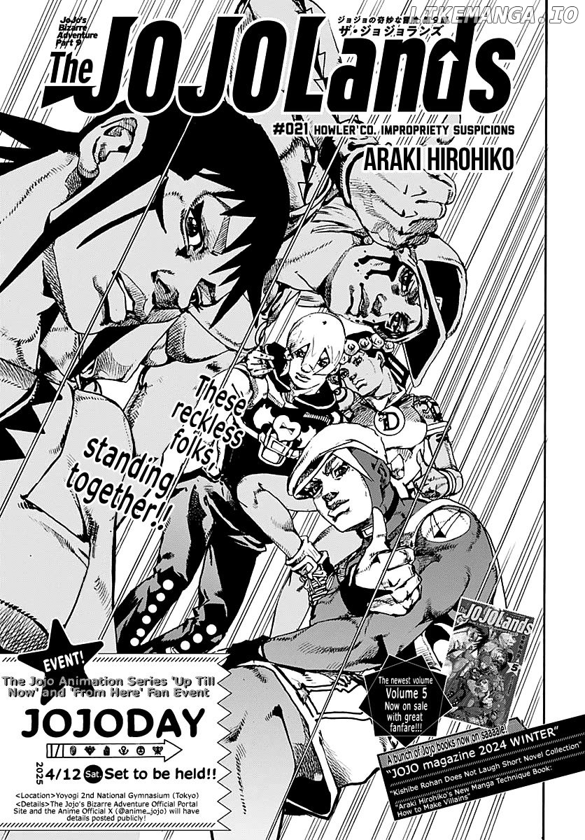 Jojo's Bizarre Adventure Part 9 - The Jojolands Chapter 21 - page 2