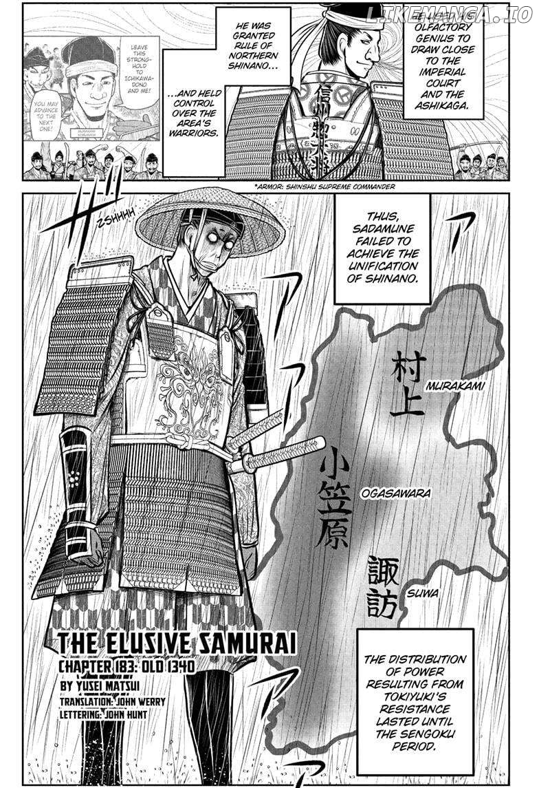 The Elusive Samurai Chapter 183 - page 3