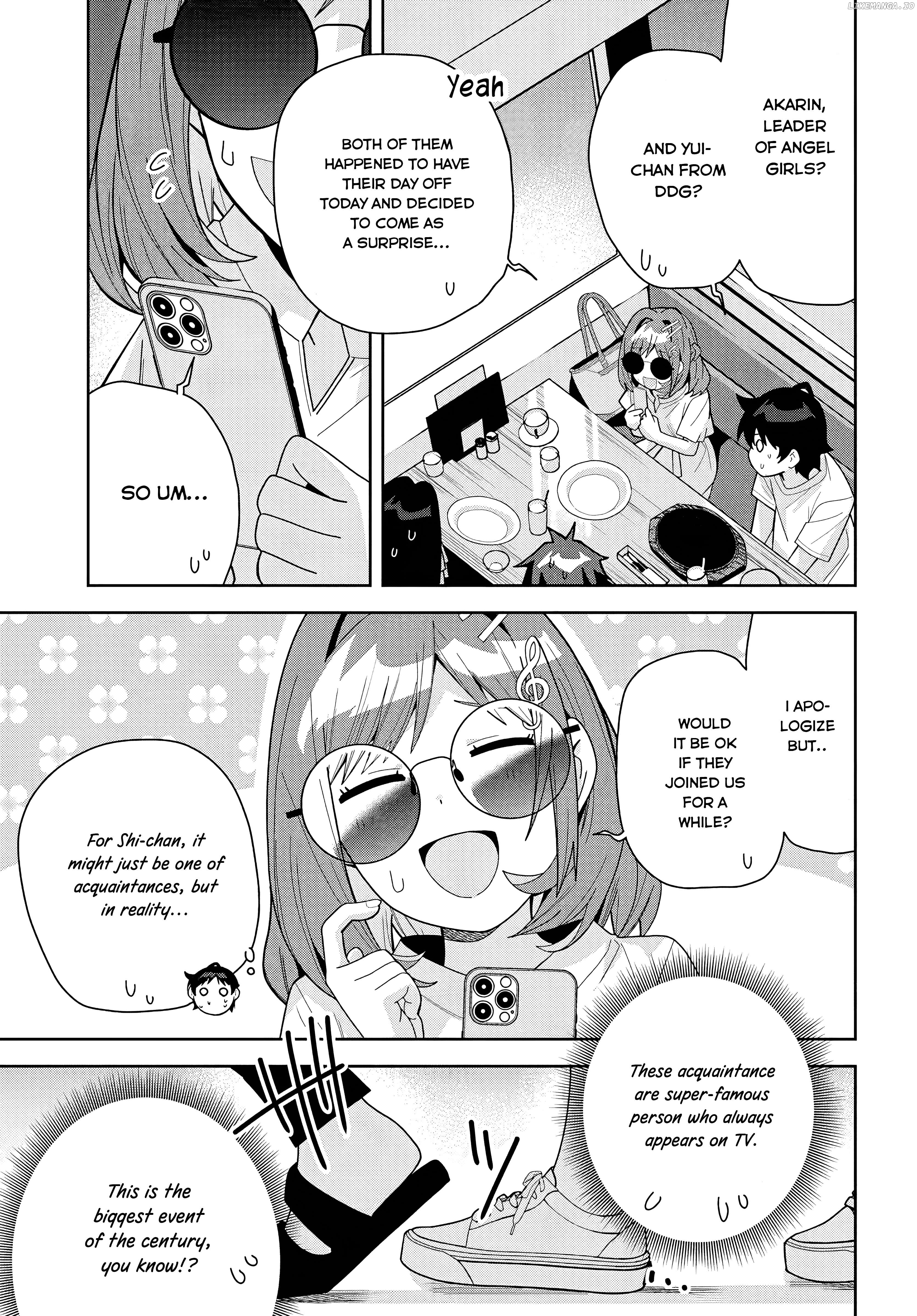 Classmate No Moto Idol Ga, Tonikaku Kyodou Fushin Nan Desu Chapter 18 - page 4