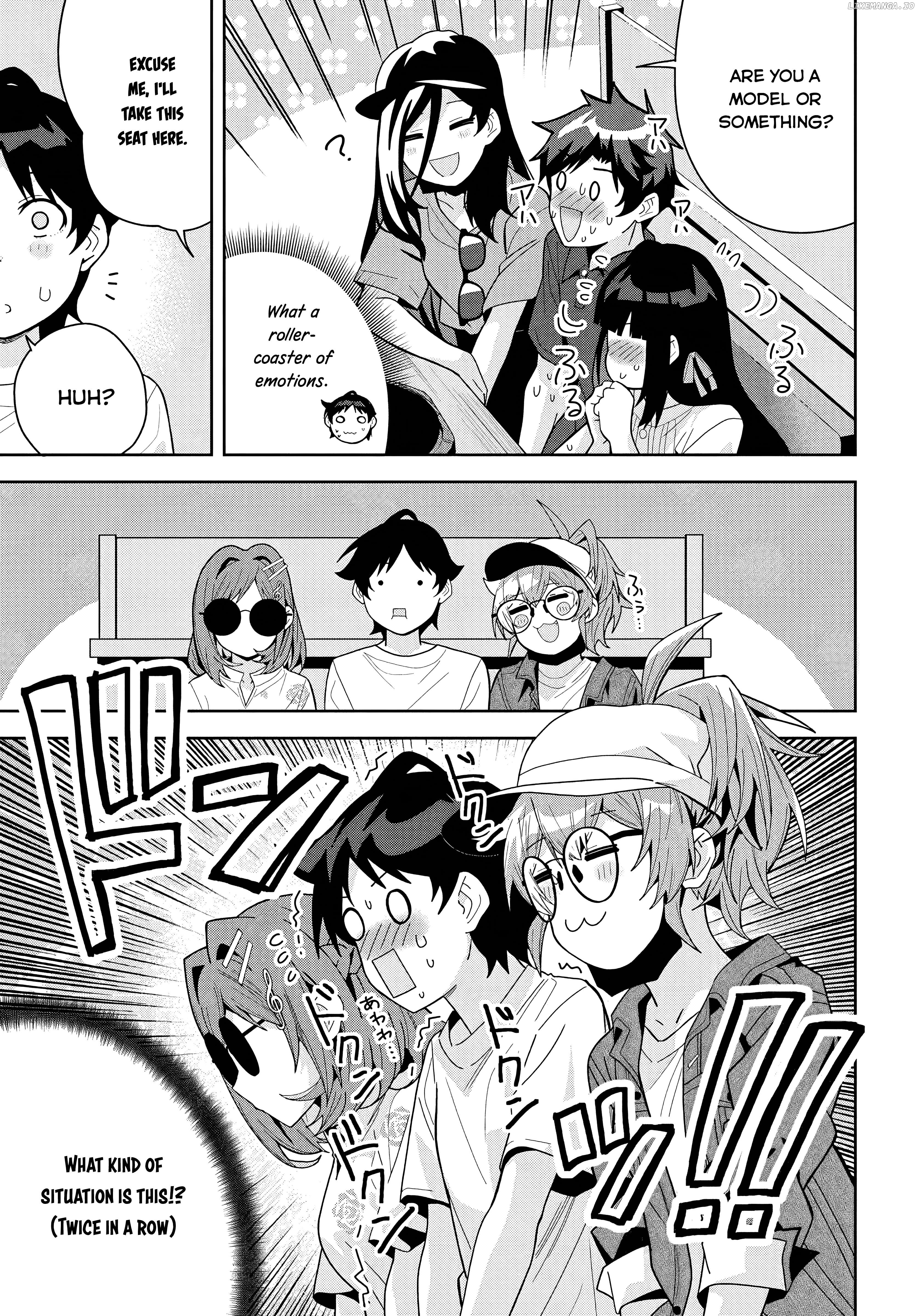 Classmate No Moto Idol Ga, Tonikaku Kyodou Fushin Nan Desu Chapter 18 - page 8