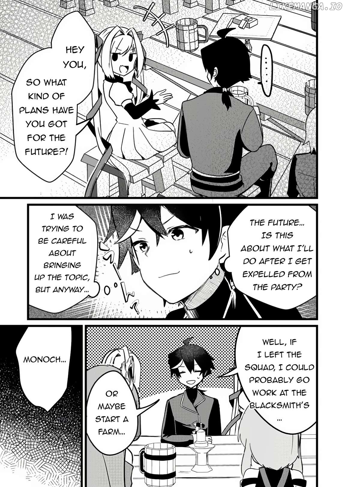 Zatsuyo Gakari Ken Shien Jutsu Shi Ha Party Tsuiho Ni Akogareru Seken Ha Tsuiho Boomnanoni Chapter 10.3 - page 11