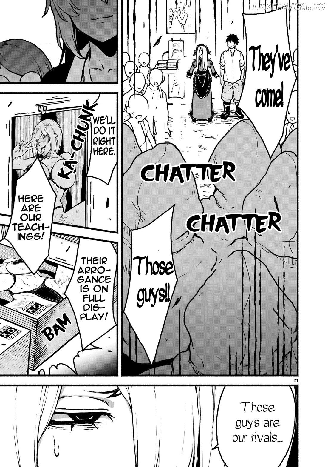 Kaminaki Sekai No Kamisama Katsudou Chapter 40 - page 21