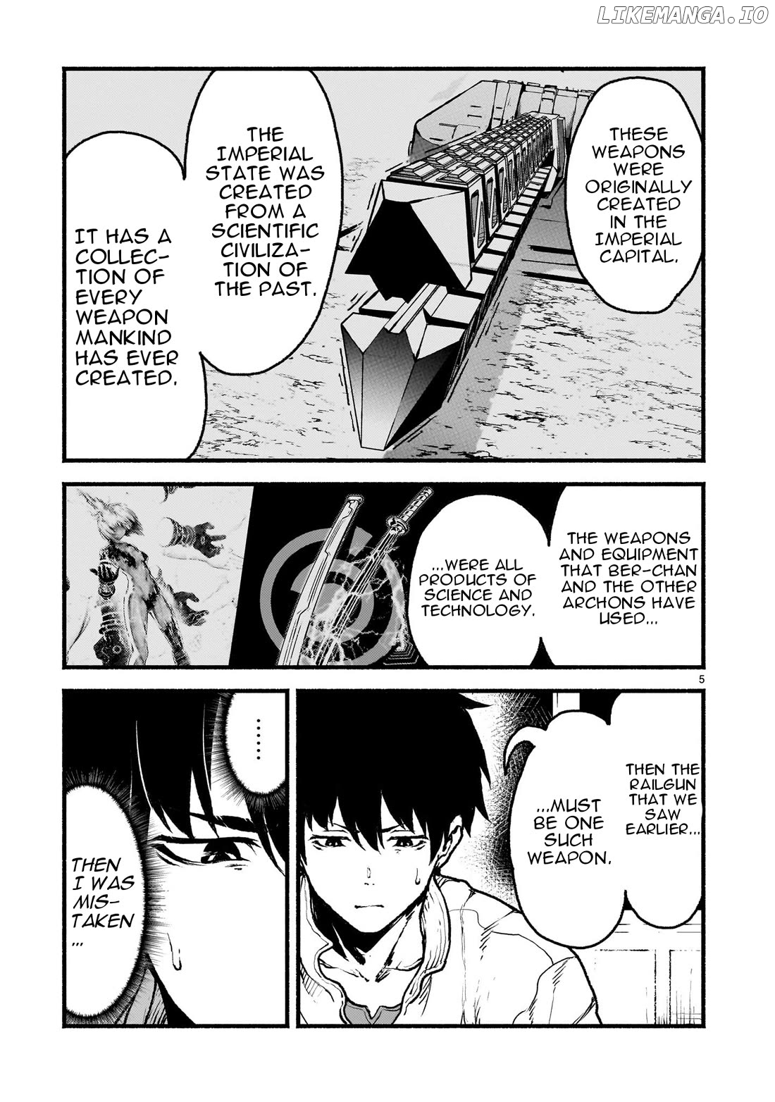 Kaminaki Sekai No Kamisama Katsudou Chapter 40 - page 6
