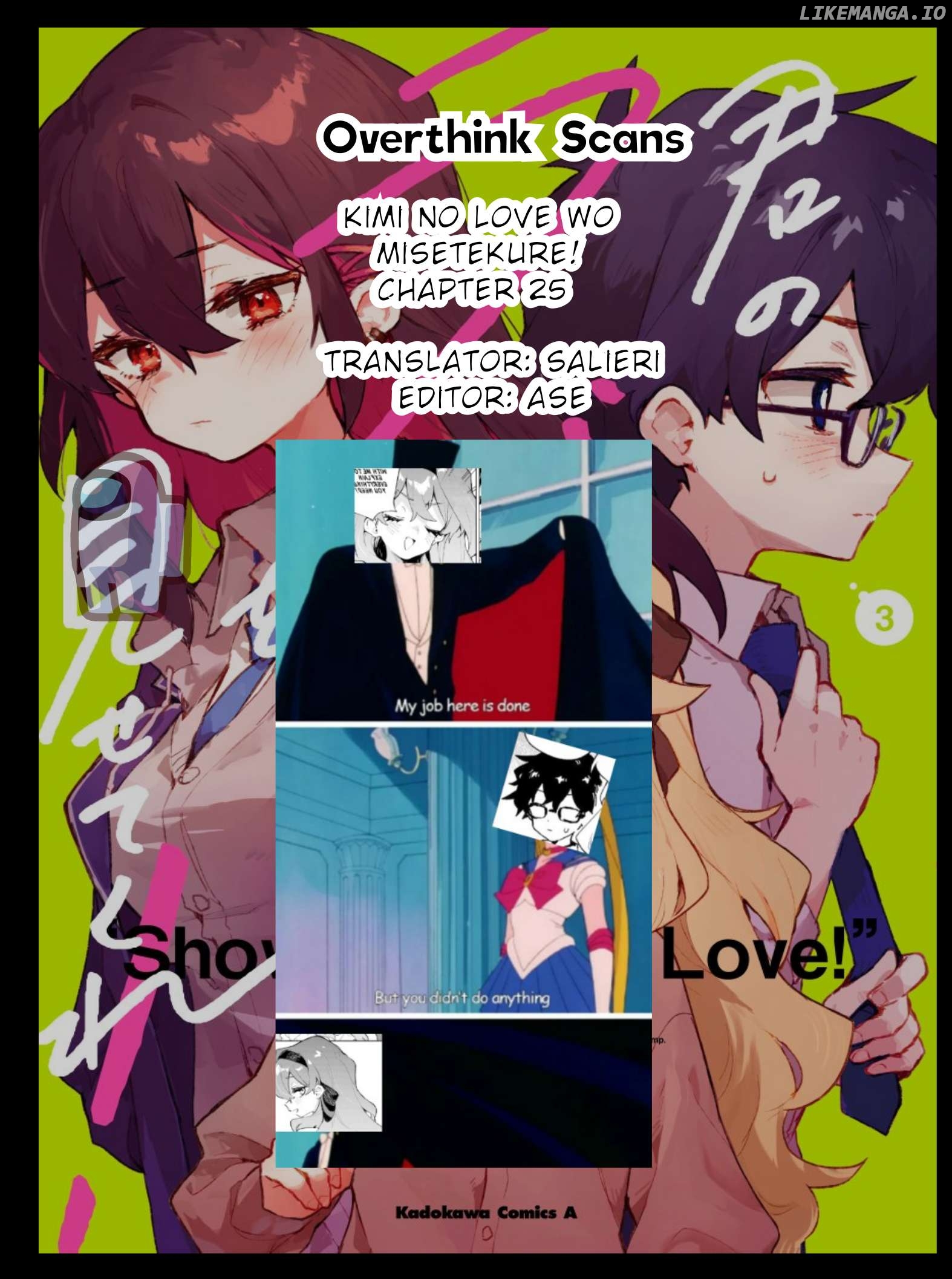 Kimi No Love Wo Misetekure! Chapter 25 - page 21