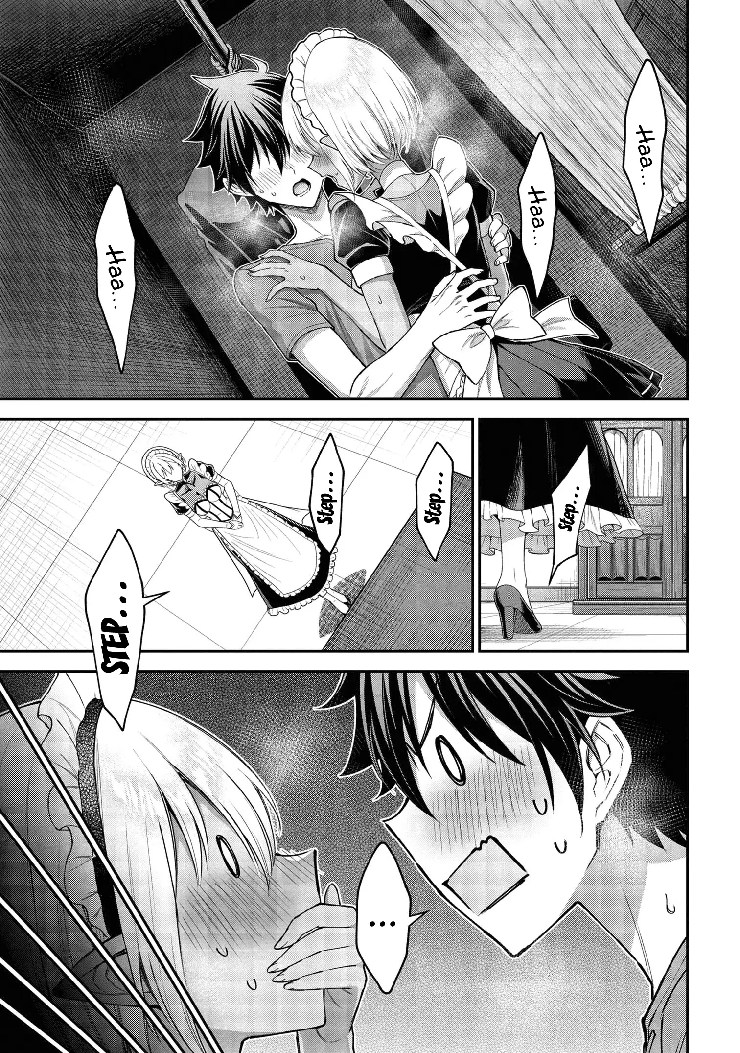 Kuro no Senki II: Isekai Teni Shita Boku ga Saikyou na no wa Bed no Ue dake no You desu Chapter 9 - page 14