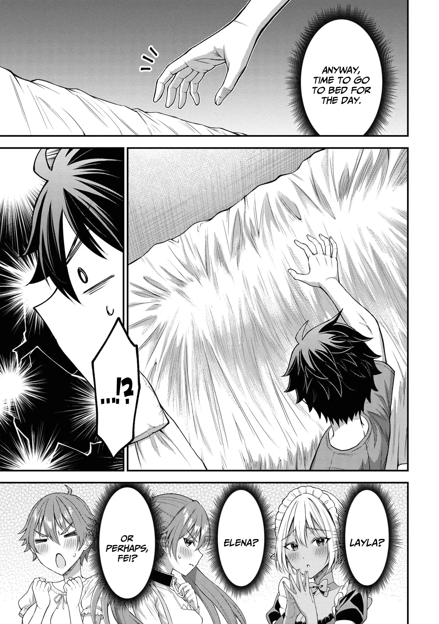 Kuro no Senki II: Isekai Teni Shita Boku ga Saikyou na no wa Bed no Ue dake no You desu Chapter 9 - page 16