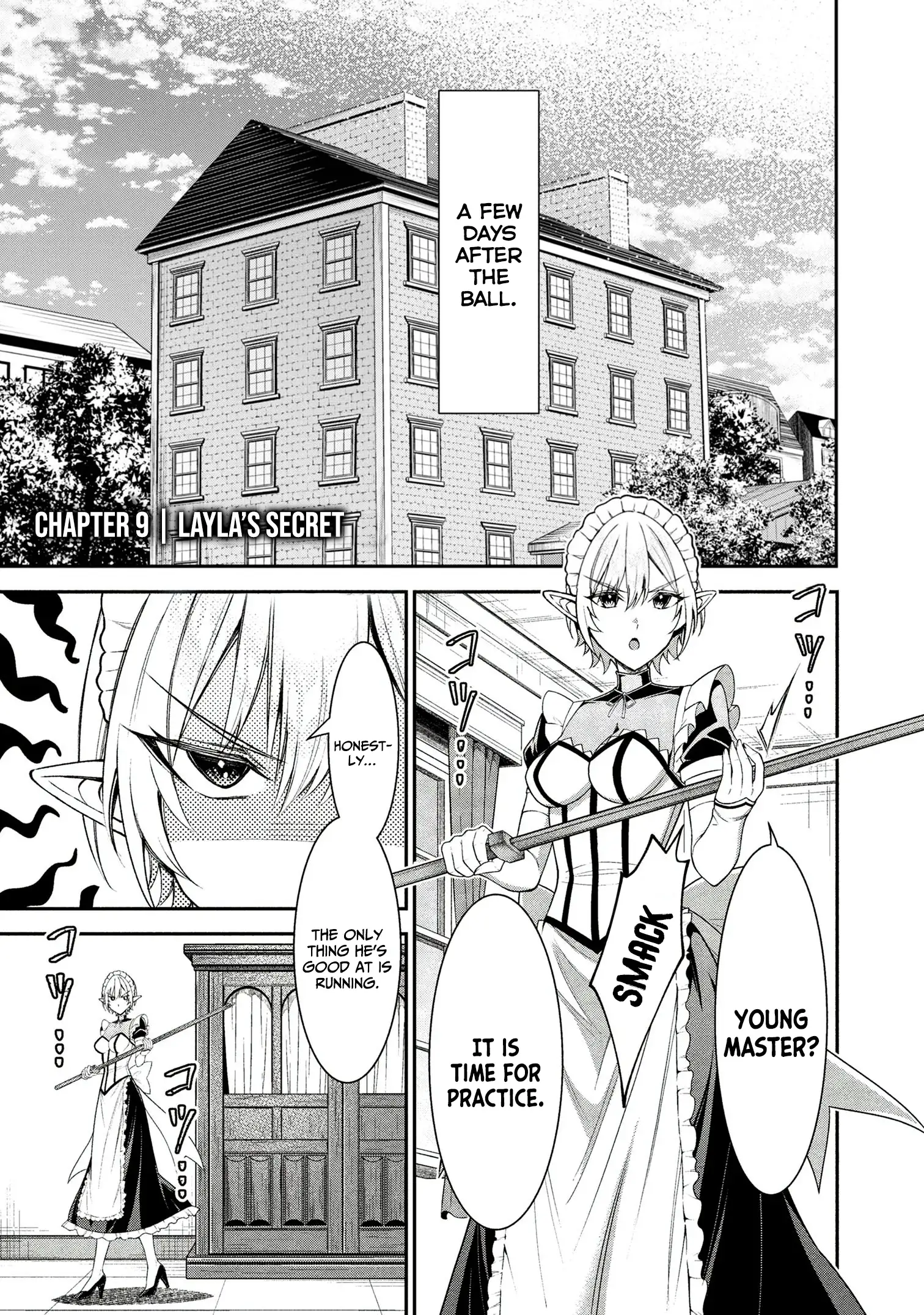 Kuro no Senki II: Isekai Teni Shita Boku ga Saikyou na no wa Bed no Ue dake no You desu Chapter 9 - page 2