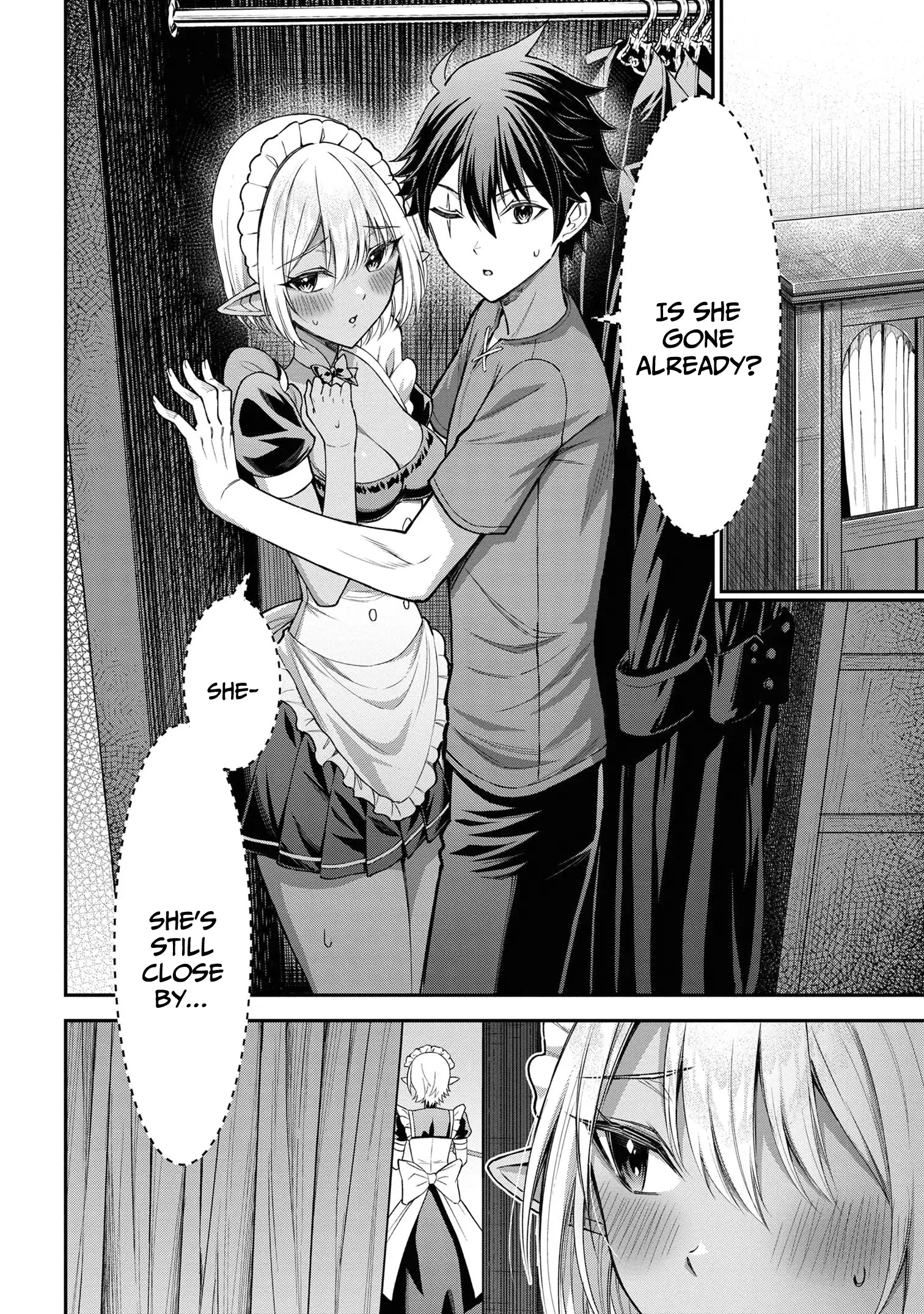 Kuro no Senki II: Isekai Teni Shita Boku ga Saikyou na no wa Bed no Ue dake no You desu Chapter 9 - page 3