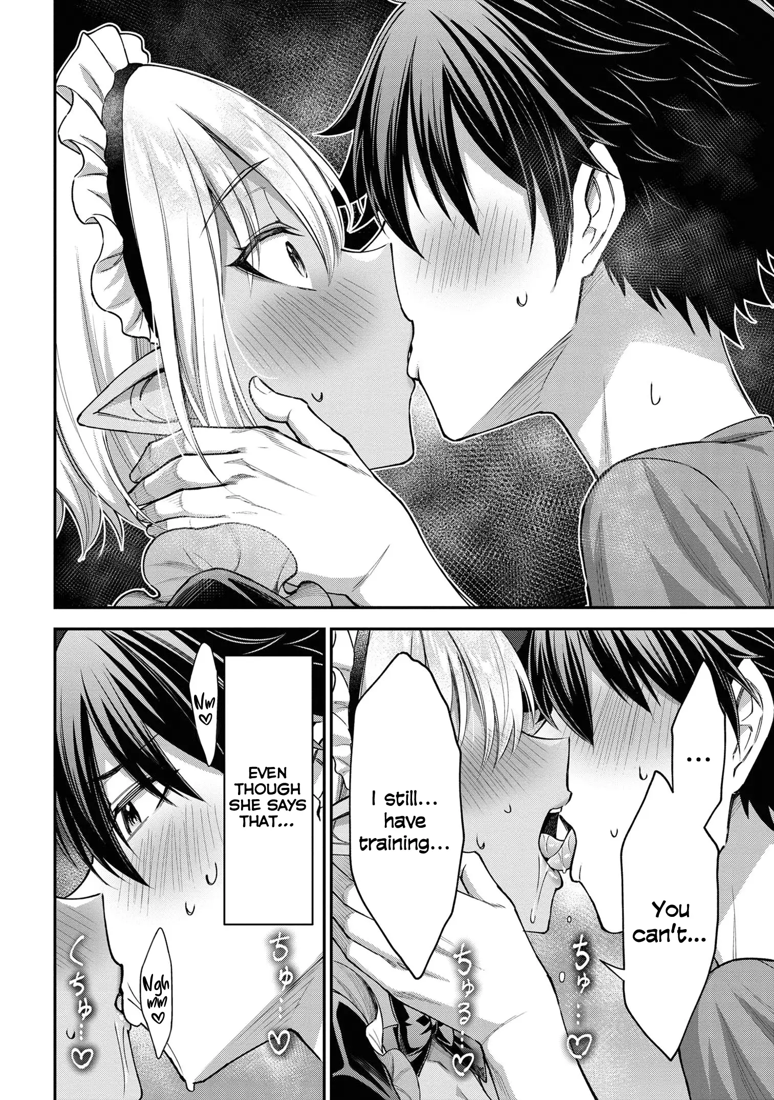 Kuro no Senki II: Isekai Teni Shita Boku ga Saikyou na no wa Bed no Ue dake no You desu Chapter 9 - page 7