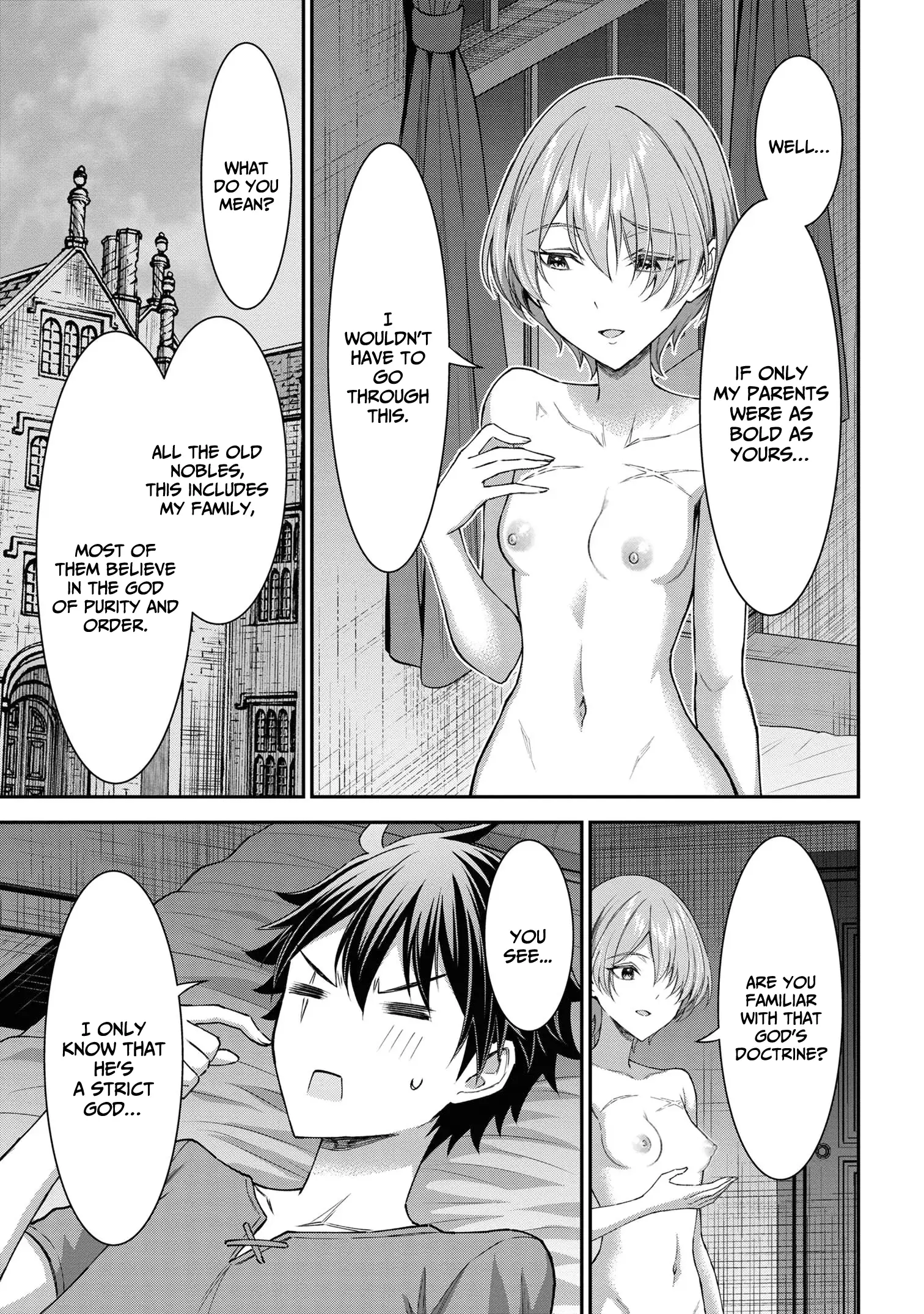Kuro no Senki II: Isekai Teni Shita Boku ga Saikyou na no wa Bed no Ue dake no You desu Chapter 10.1 - page 10