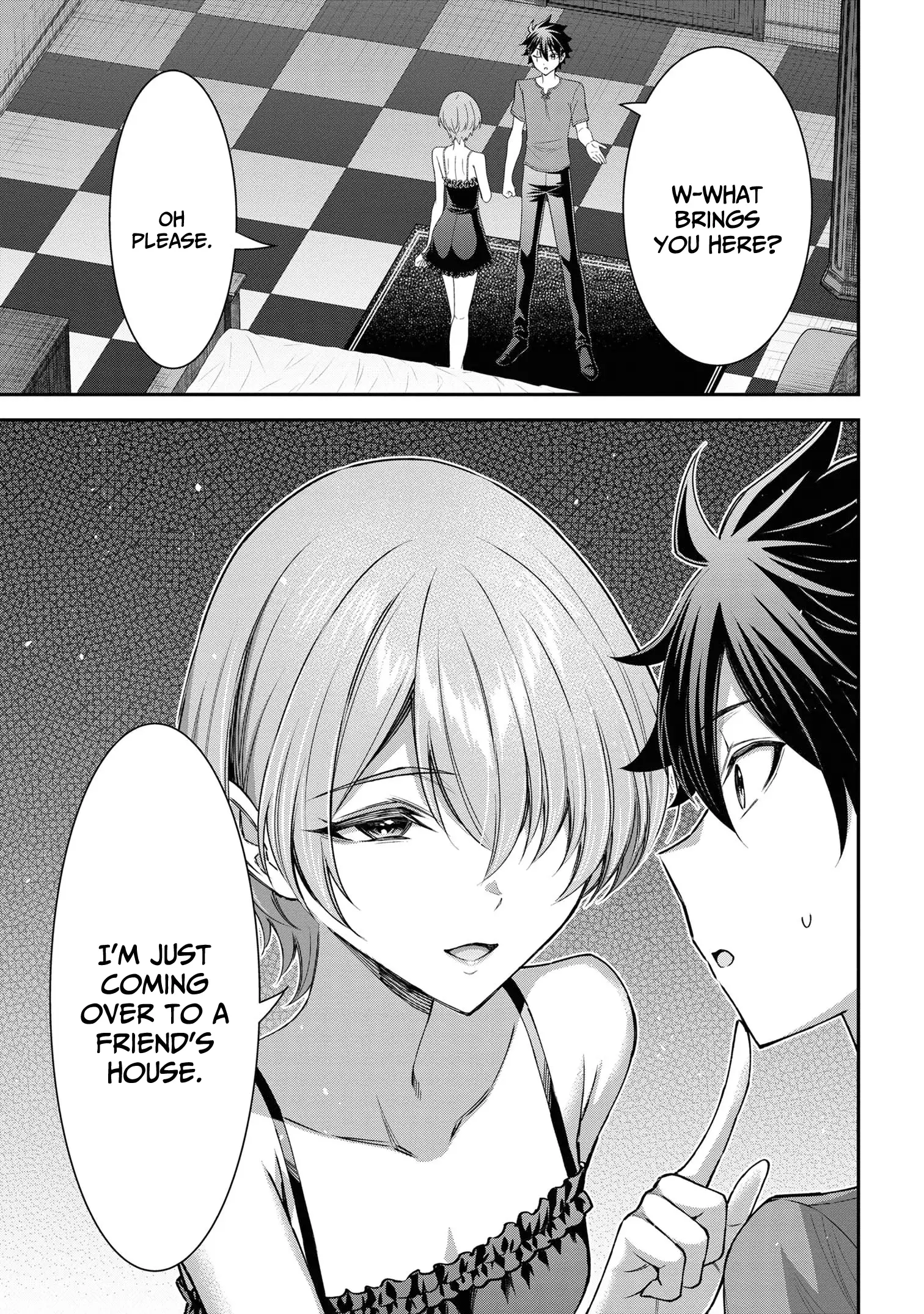 Kuro no Senki II: Isekai Teni Shita Boku ga Saikyou na no wa Bed no Ue dake no You desu Chapter 10.1 - page 4