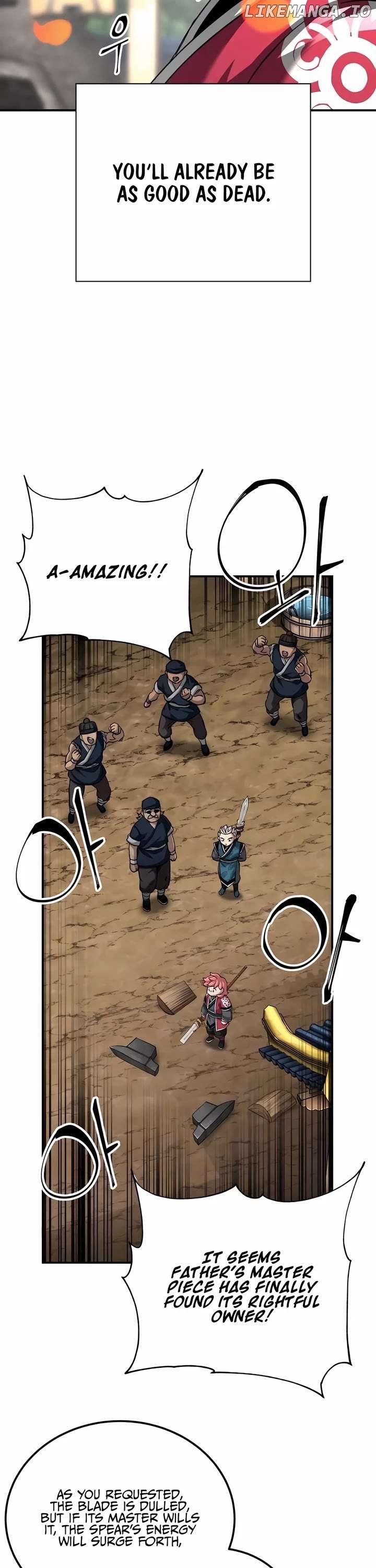 Warrior Grandpa and Grandmaster daughter Chapter 71 - page 36