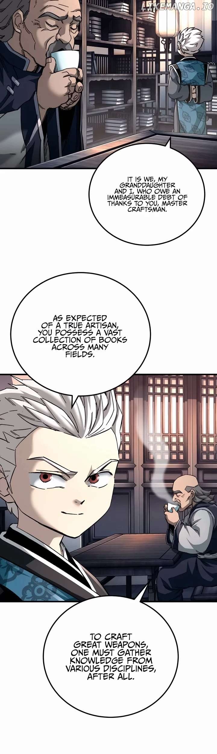 Warrior Grandpa and Grandmaster daughter Chapter 71 - page 54