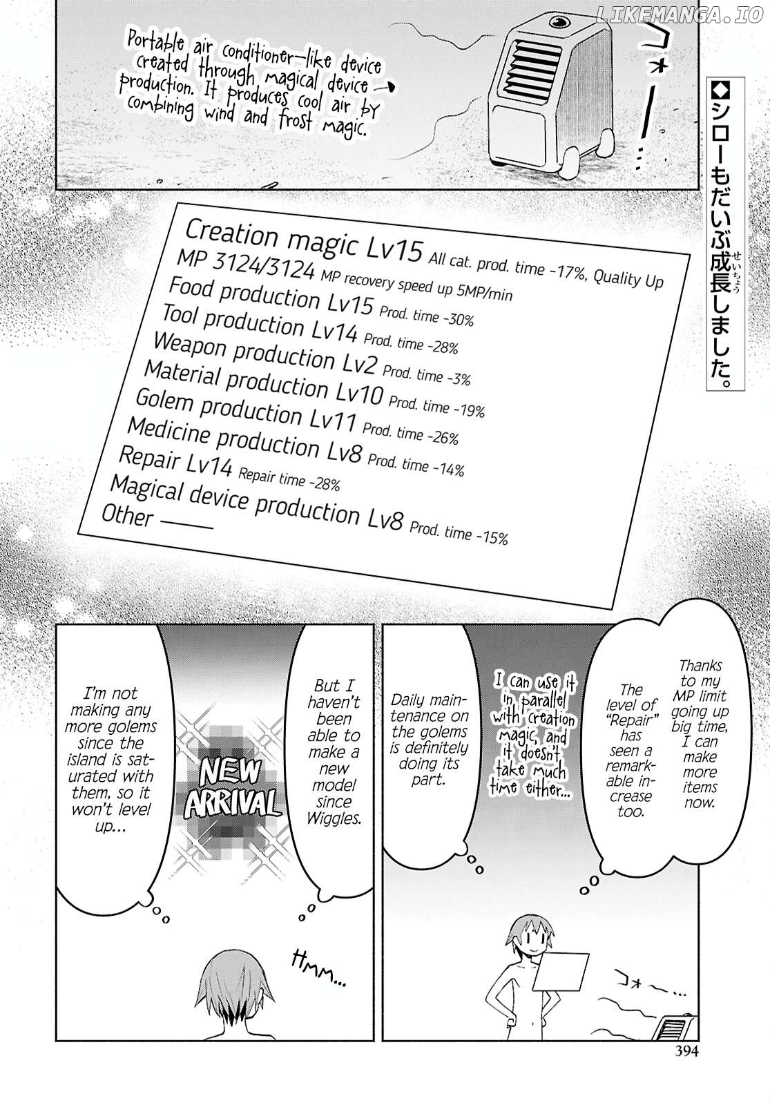 Dungeon Tou de Yadoya wo Yarou! Souzou Mahou wo Moratta Ore no Hosoude Hanjouki Chapter 45 - page 2