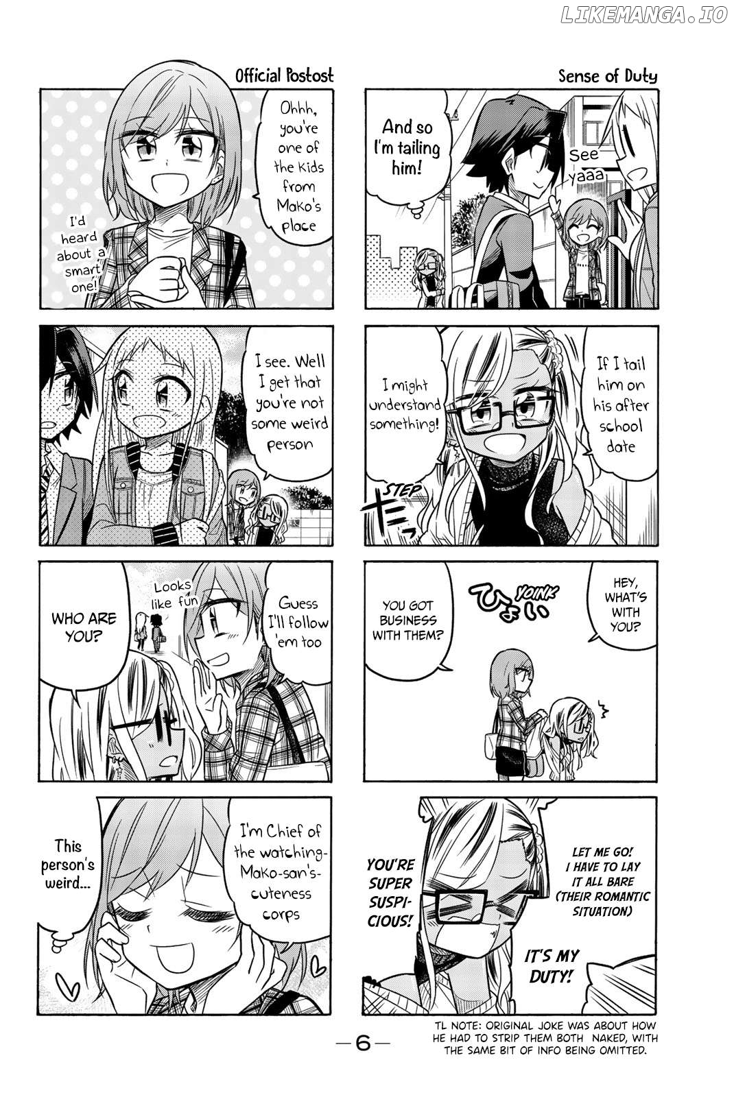 Mako-san Wa Shindemo Jiritsu Shinai Chapter 67 - page 6