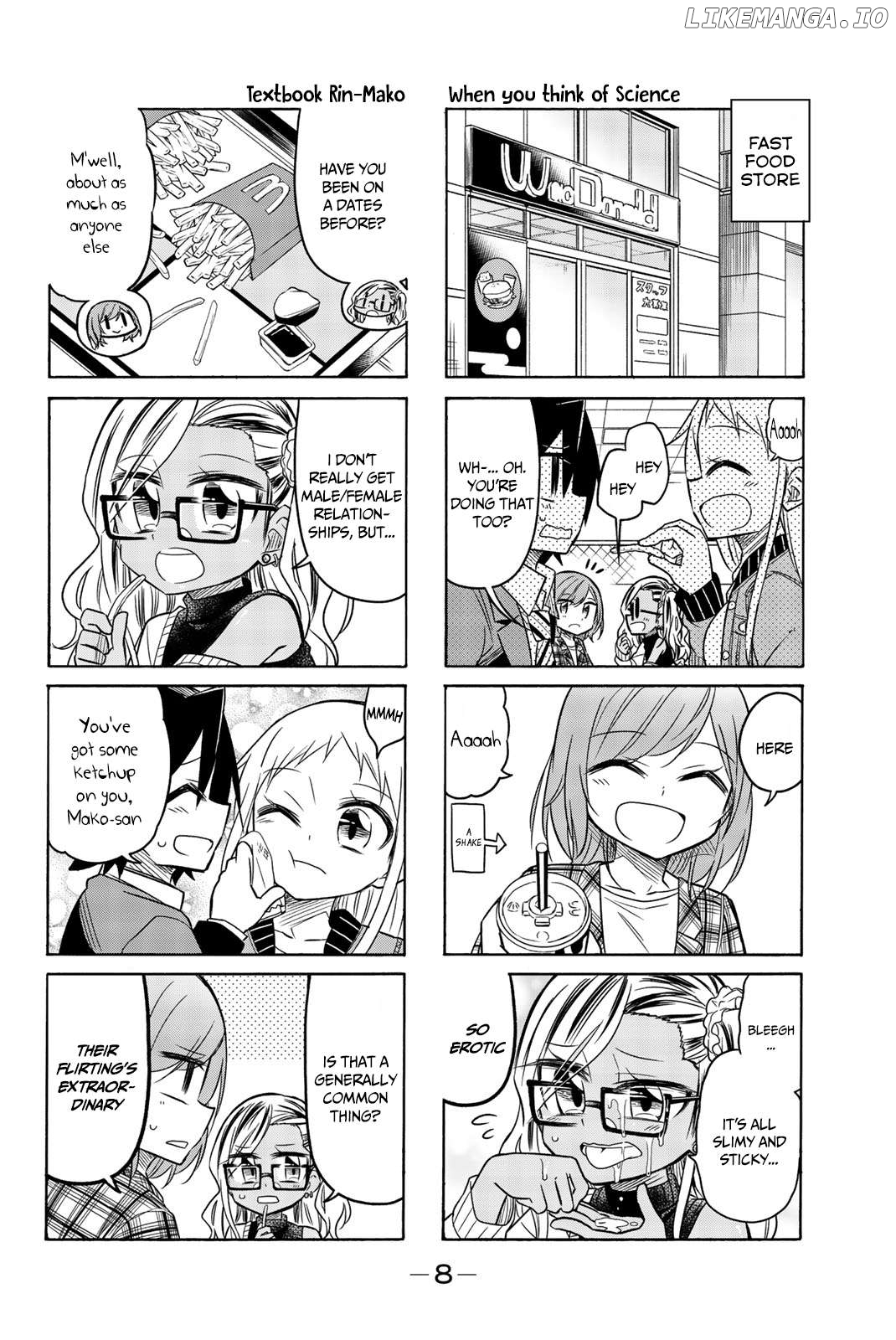 Mako-san Wa Shindemo Jiritsu Shinai Chapter 67 - page 8