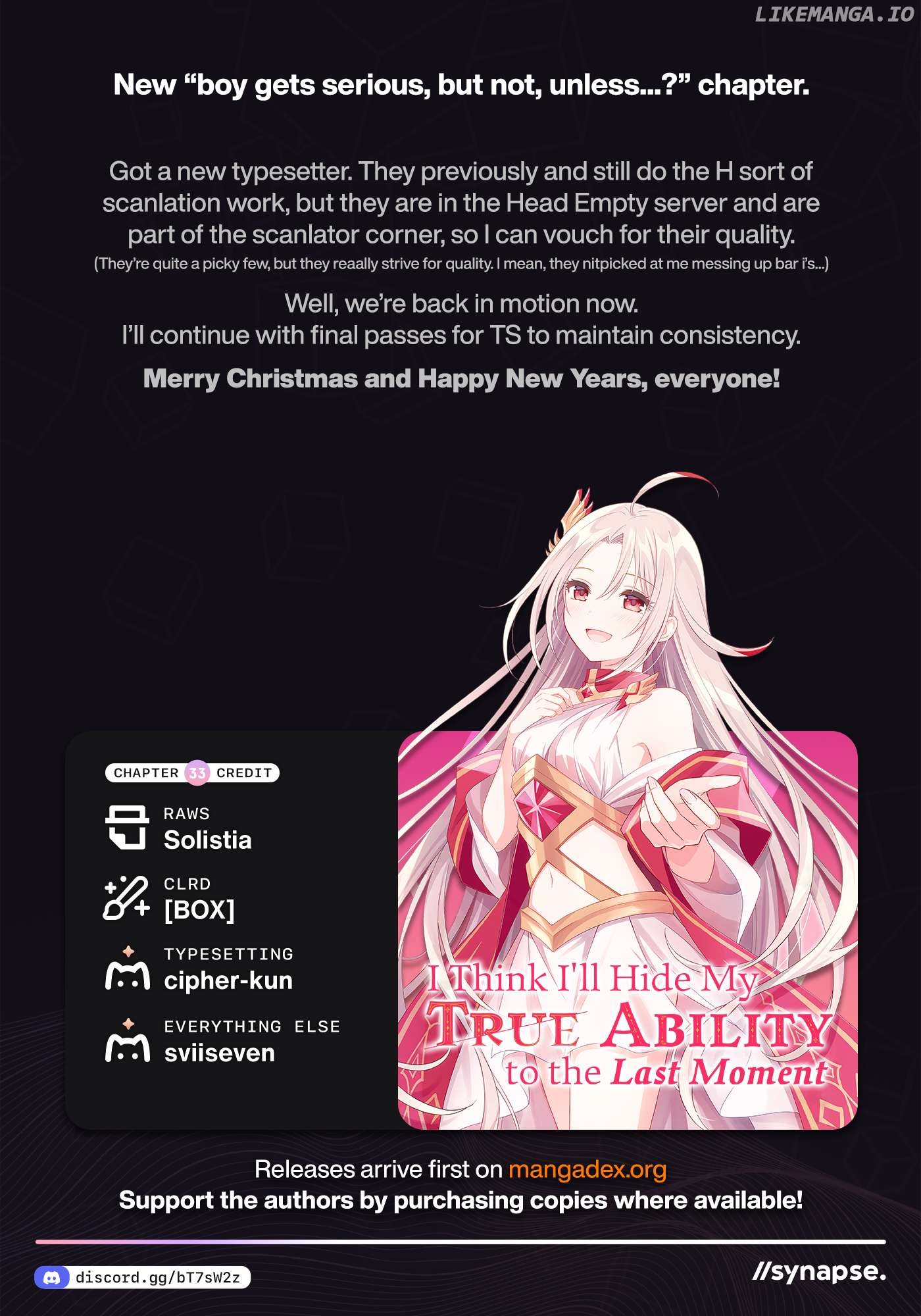 I Think I’ll Hide My True Ability to the Last Moment Chapter 33 - page 30