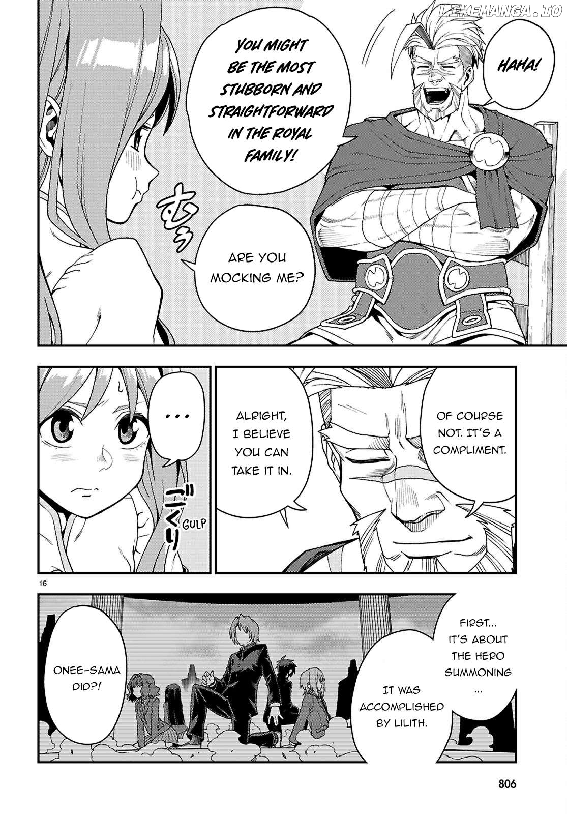 Konjiki no Moji Tsukai - Yuusha Yonin ni Makikomareta Unique Cheat Chapter 114 - page 17