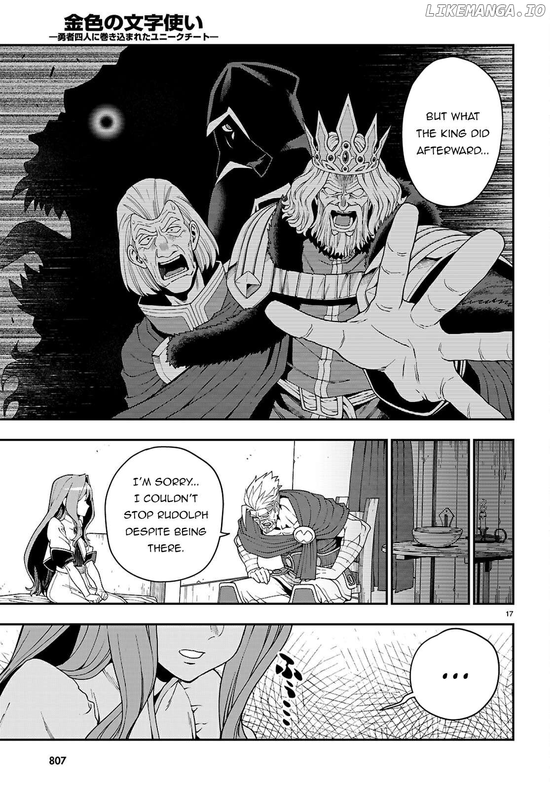 Konjiki no Moji Tsukai - Yuusha Yonin ni Makikomareta Unique Cheat Chapter 114 - page 18