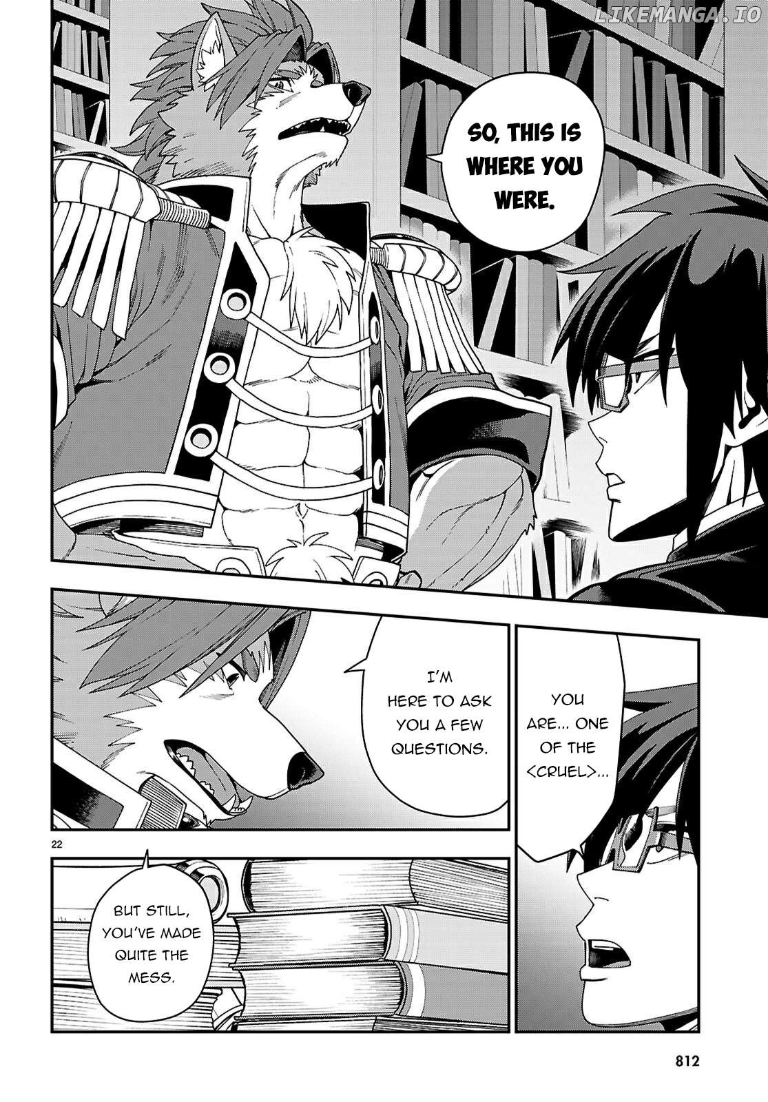 Konjiki no Moji Tsukai - Yuusha Yonin ni Makikomareta Unique Cheat Chapter 114 - page 23