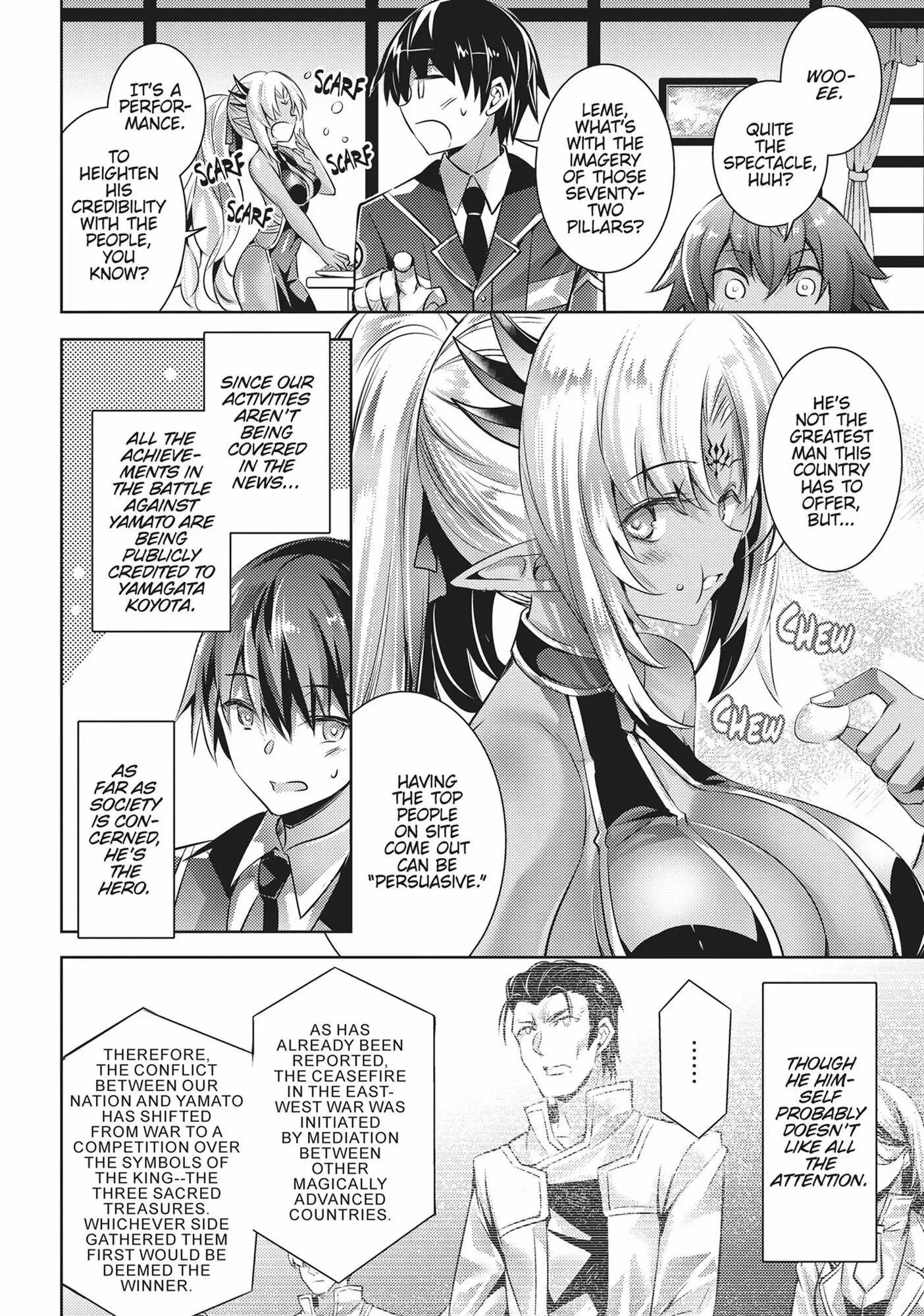 Magika No Kenshi To Shoukan Maou Chapter 113 - page 14