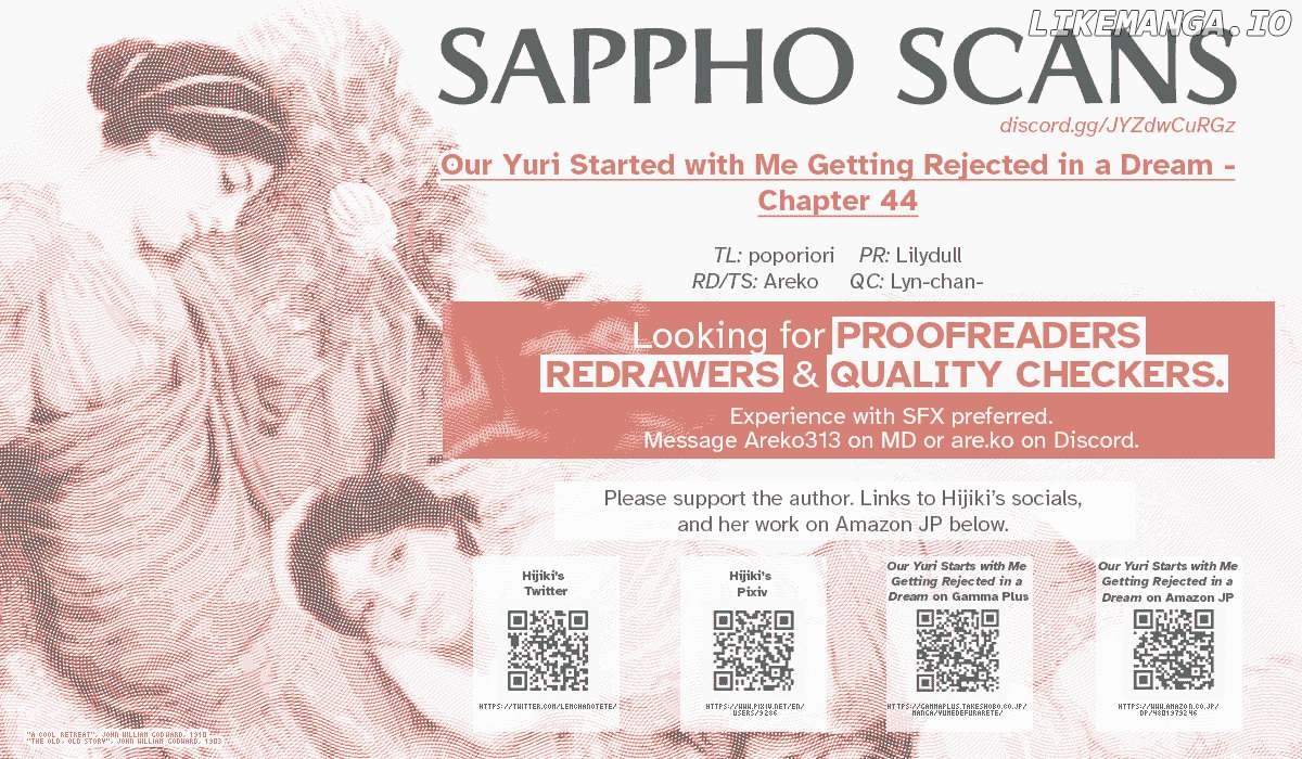 A Yuri Manga That Starts With Getting Rejected In A Dream Chapter 44 - page 8