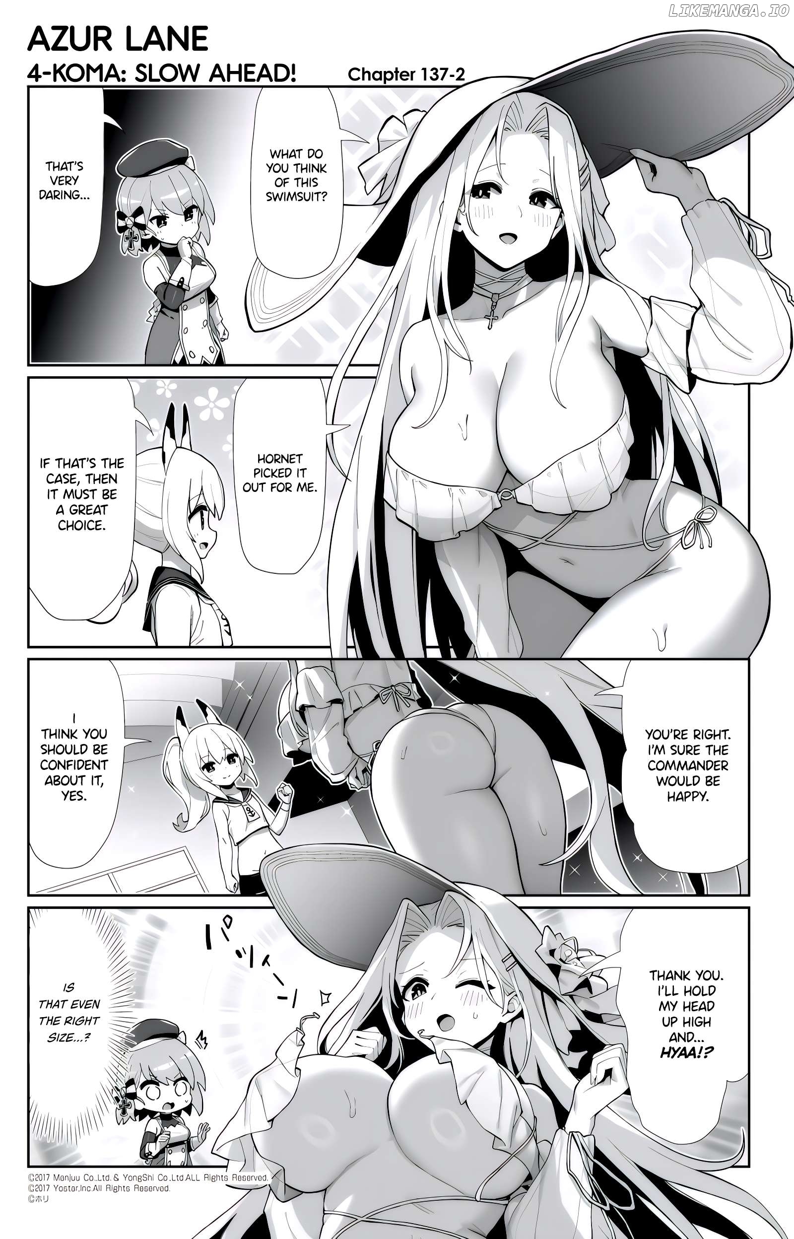 Azur Lane 4-Koma: Slow Ahead Chapter 137 - page 2