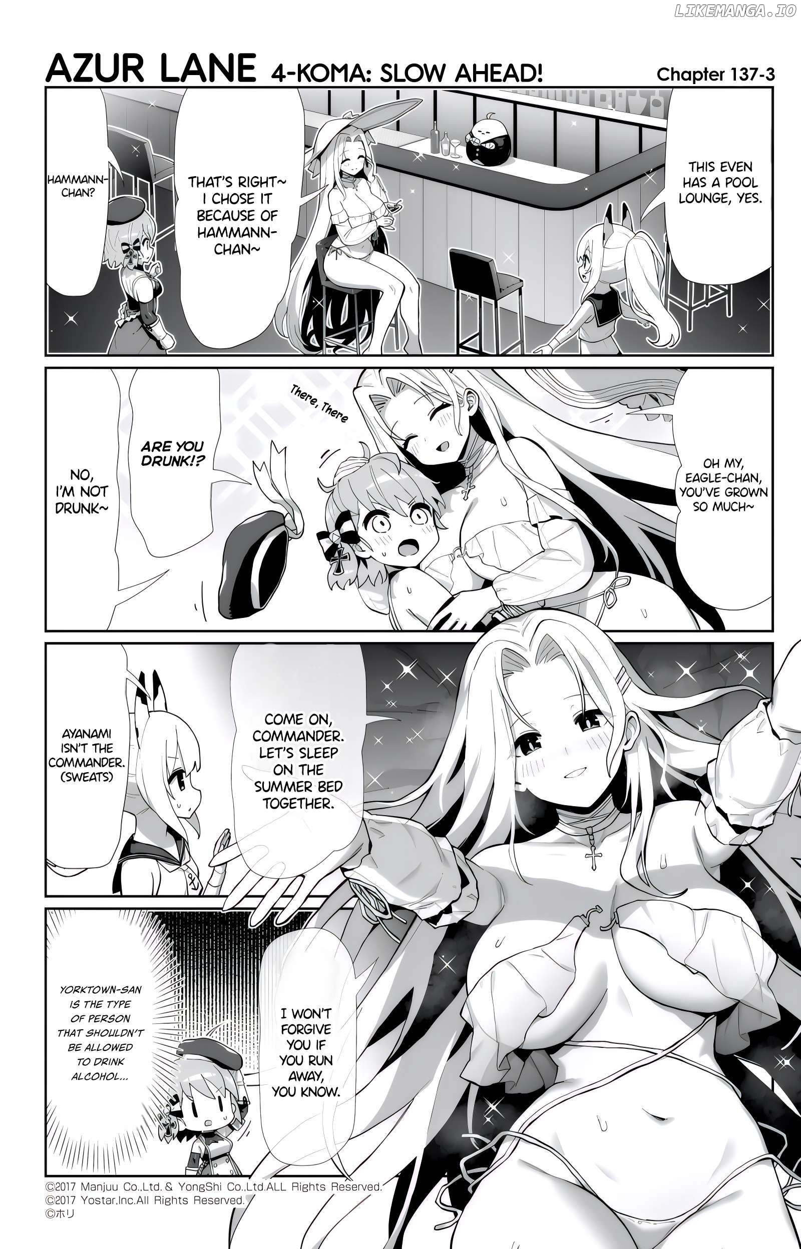 Azur Lane 4-Koma: Slow Ahead Chapter 137 - page 3