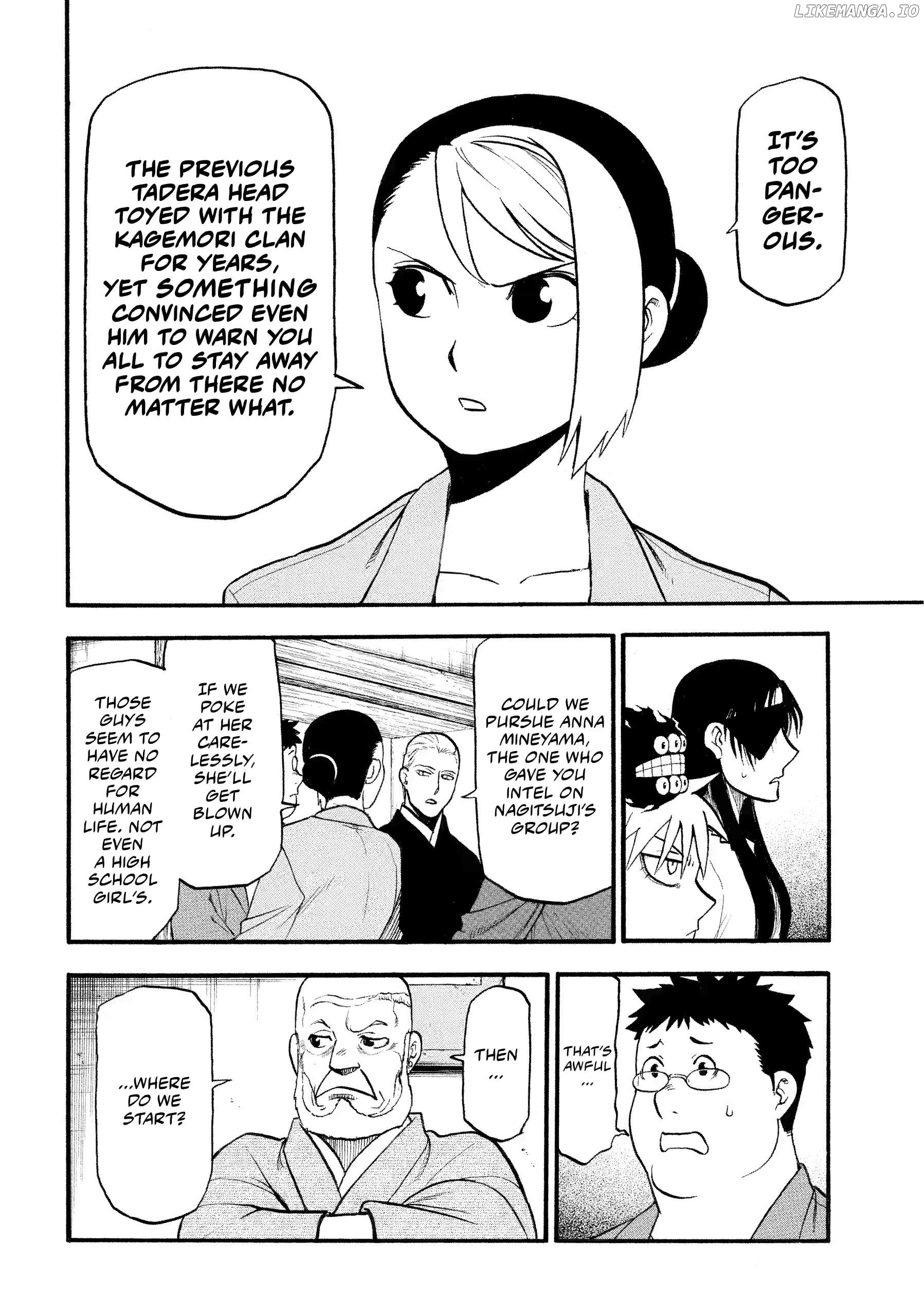 Yomi No Tsugai Chapter 37 - page 34