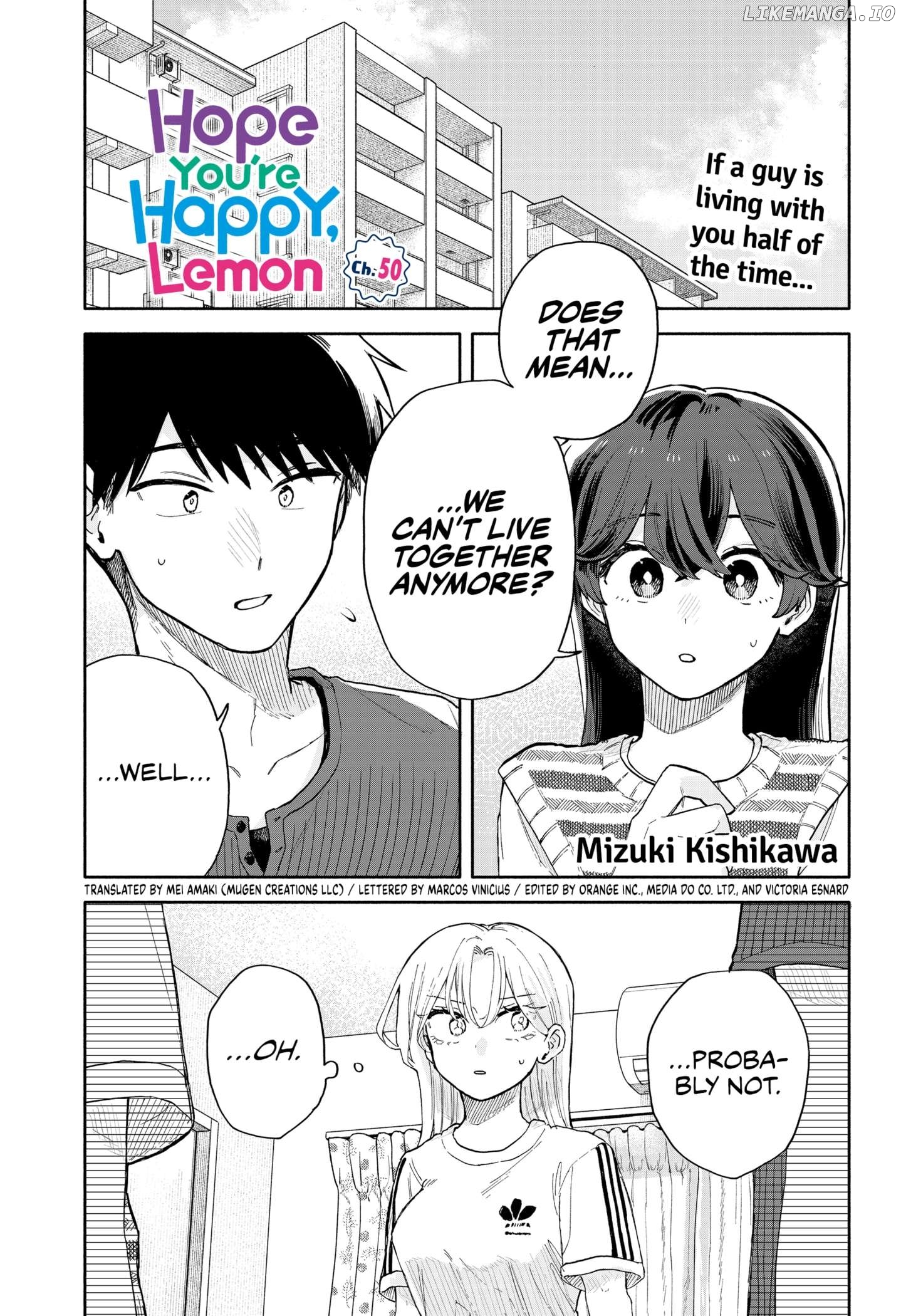 Hope You're Happy, Lemon Chapter 50 - page 1