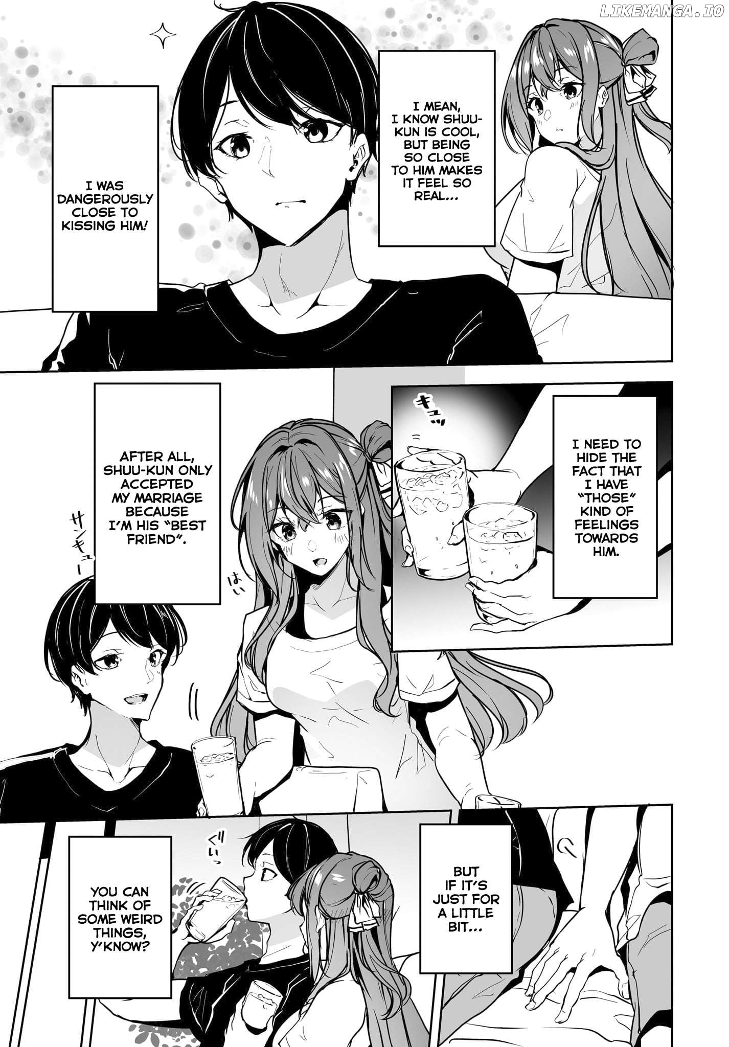 Danshi Da To Omotteita Osananajimi To No Shinkon Seikatsu Ga Umakuiki Sugiru Kudan Ni Tsuite Chapter 11 - page 8