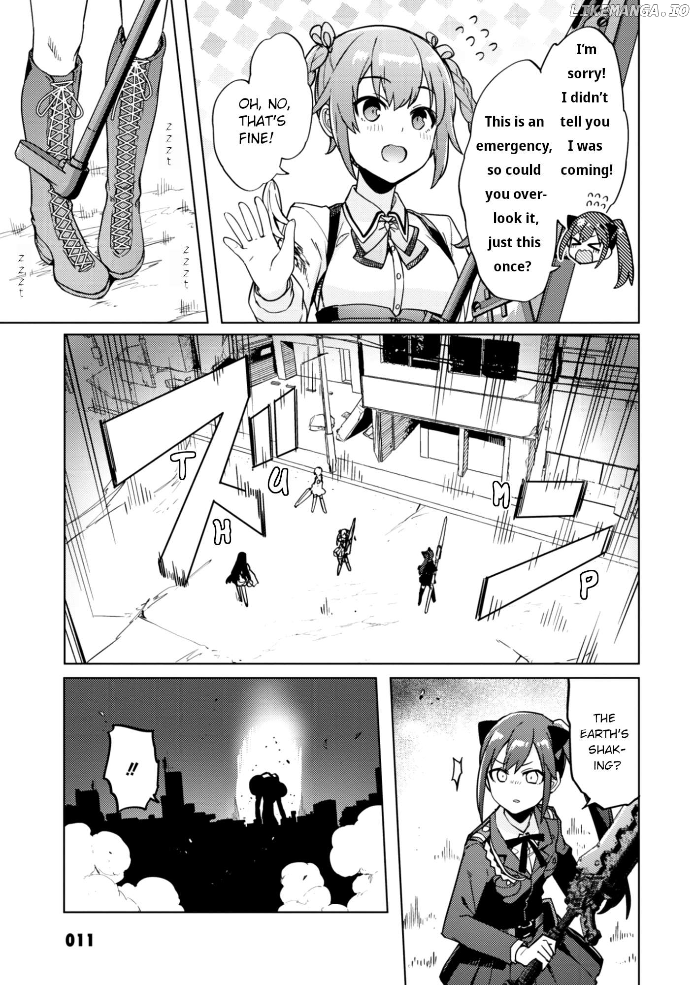 Assault Lily: League of Gardens -full bloom- Chapter 23.5 - page 11